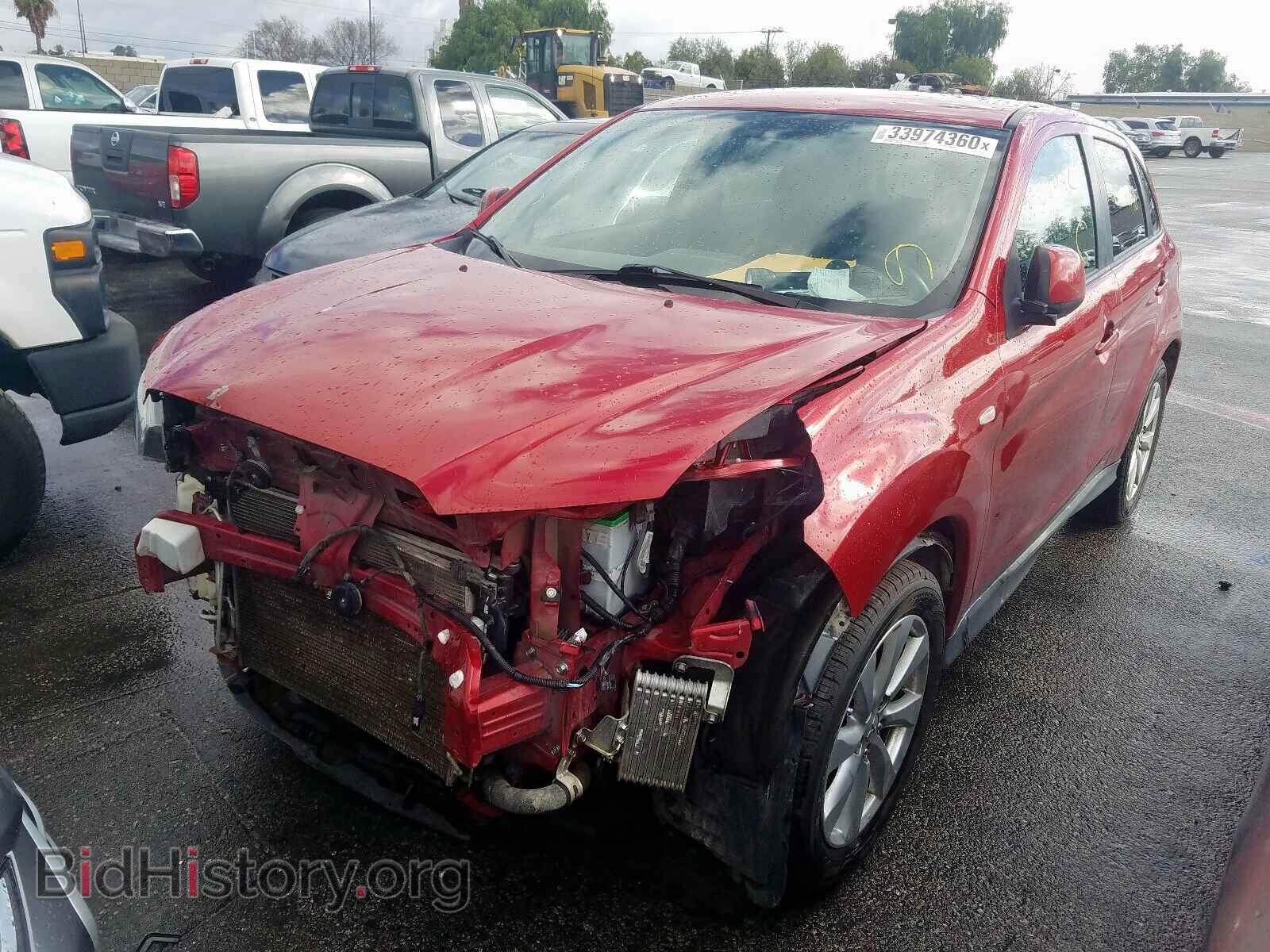 2015 MITSUBISHI OUTLANDER - VIN: 4A4AR3AU8FE018750 - Фото 2