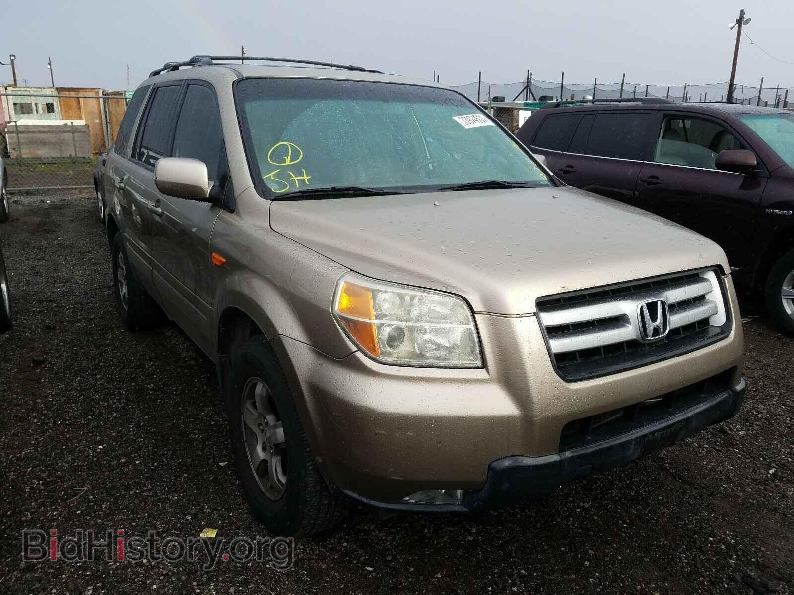 Фотография 2HKYF18576H523793 - HONDA PILOT 2006