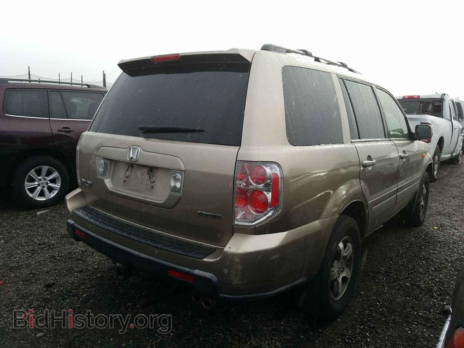 2006 HONDA PILOT - VIN: 2HKYF18576H523793 - Фото 4