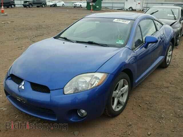 2006 MITSUBISHI ECLIPSE - VIN: 4A3AK24F16E023627 - Фото 2