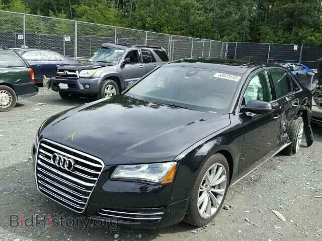 2011 AUDI A8 - VIN: WAURVAFD6BN017168 - Фото 2