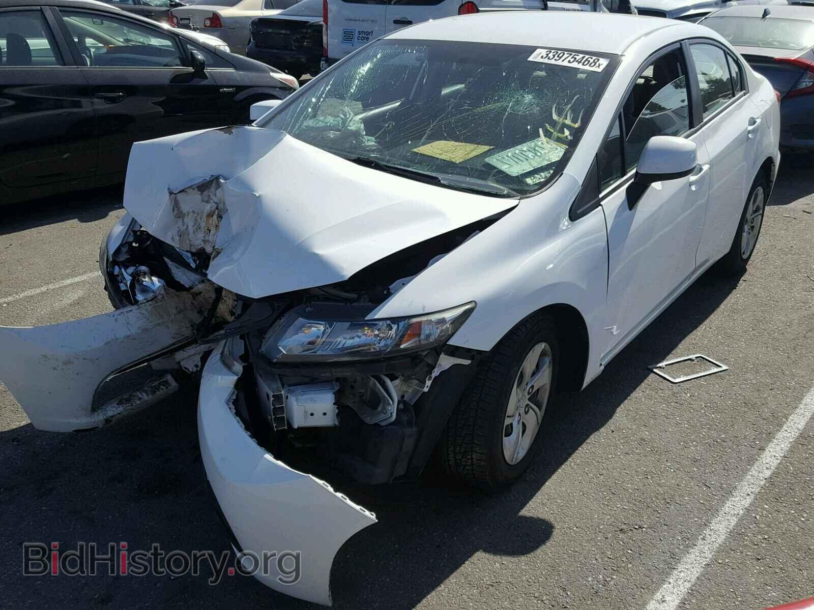 2013 HONDA CIVIC - VIN: 19XFB2F59DE237151 - Фото 2