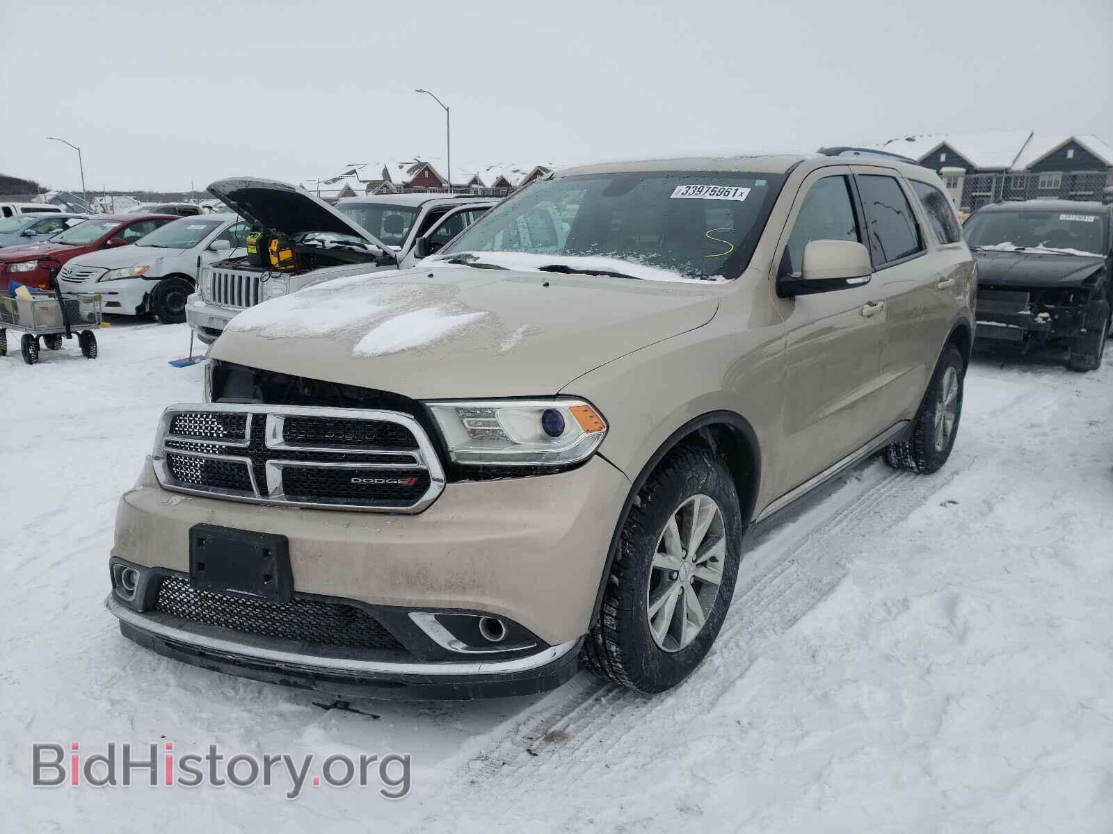 2014 DODGE DURANGO - VIN: 1C4RDJDG4EC537873 - Фото 2
