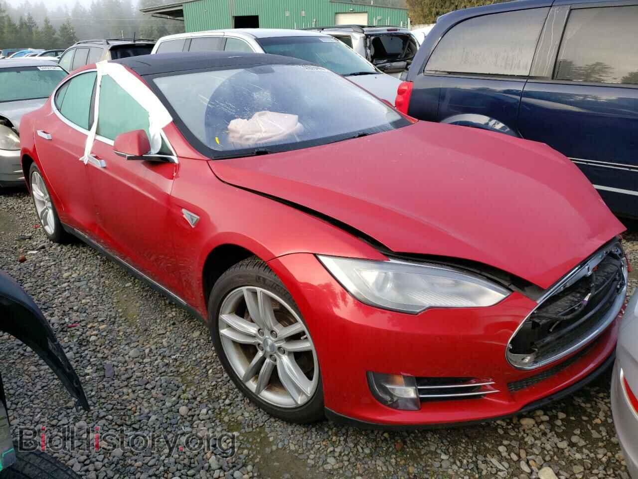 Photo 5YJSA1H16EFP50603 - TESLA MODEL S 2014