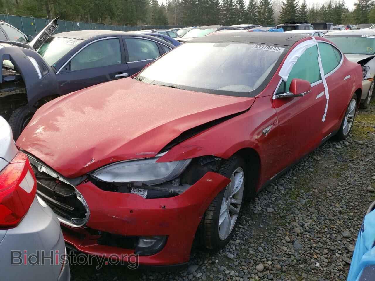 2014 TESLA MODEL S - VIN: 5YJSA1H16EFP50603 - Фото 2