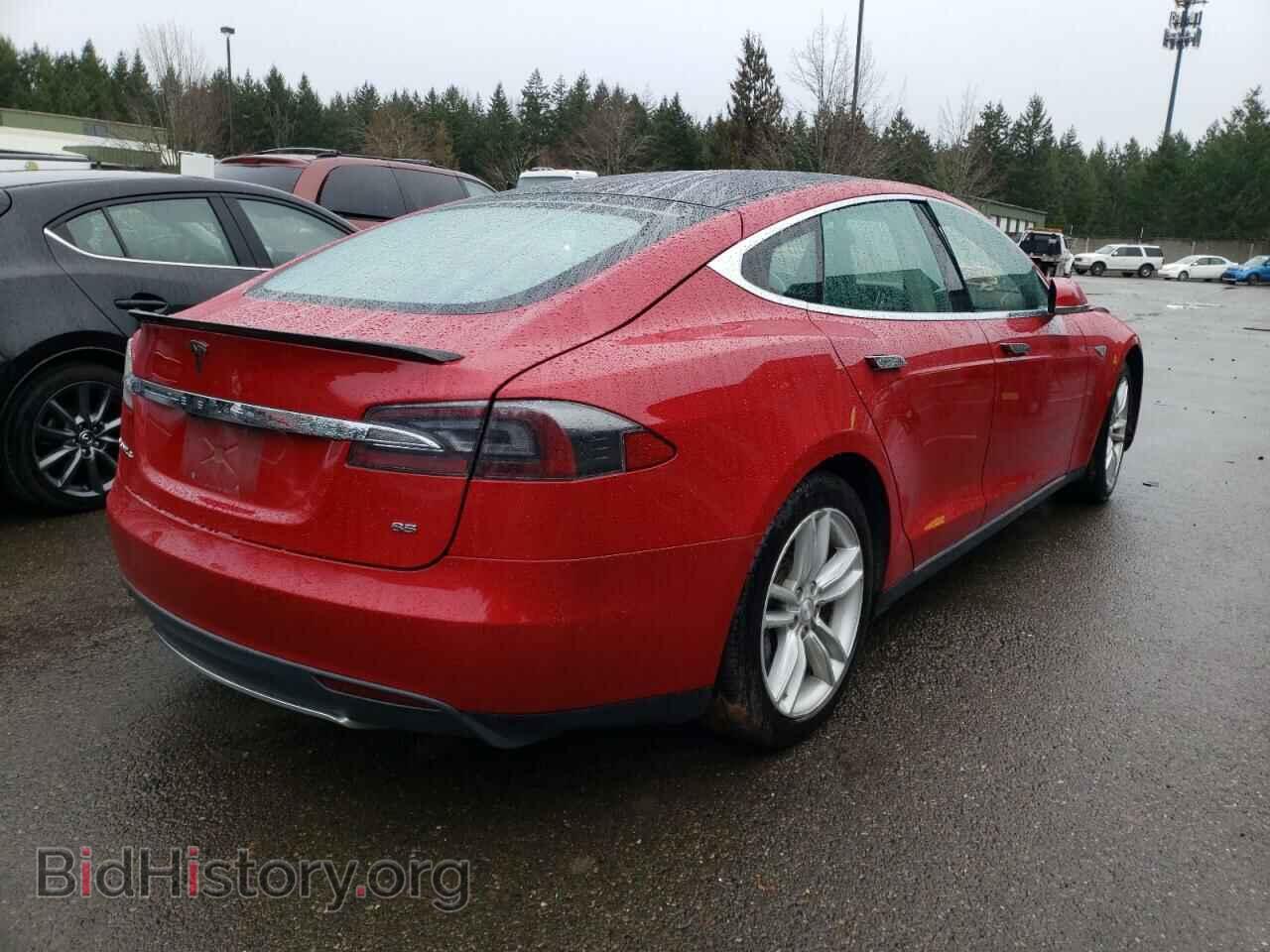 2014 TESLA MODEL S - VIN: 5YJSA1H16EFP50603 - Фото 4