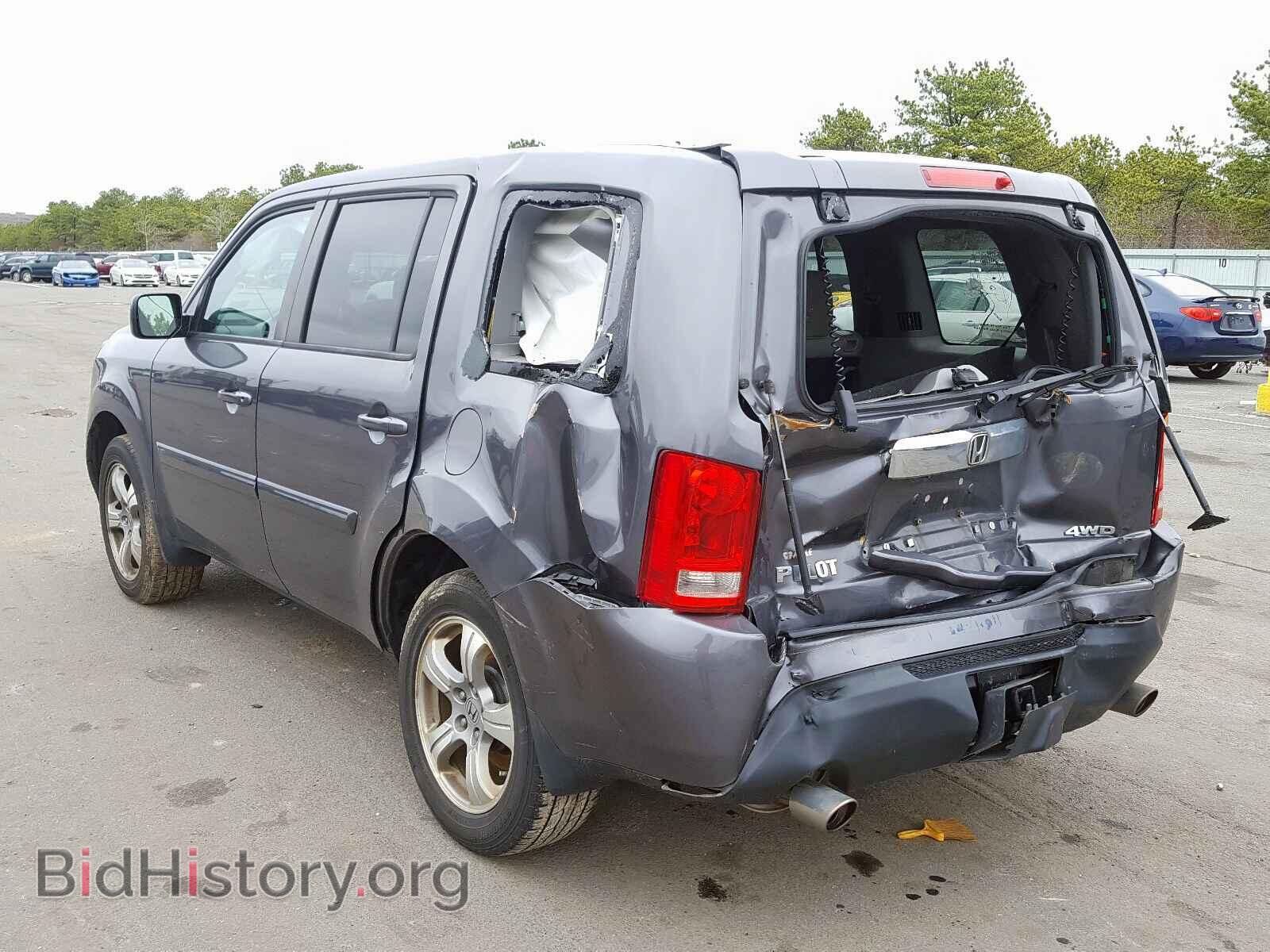 2014 HONDA PILOT - VIN: 5FNYF4H40EB052611 - Фото 3