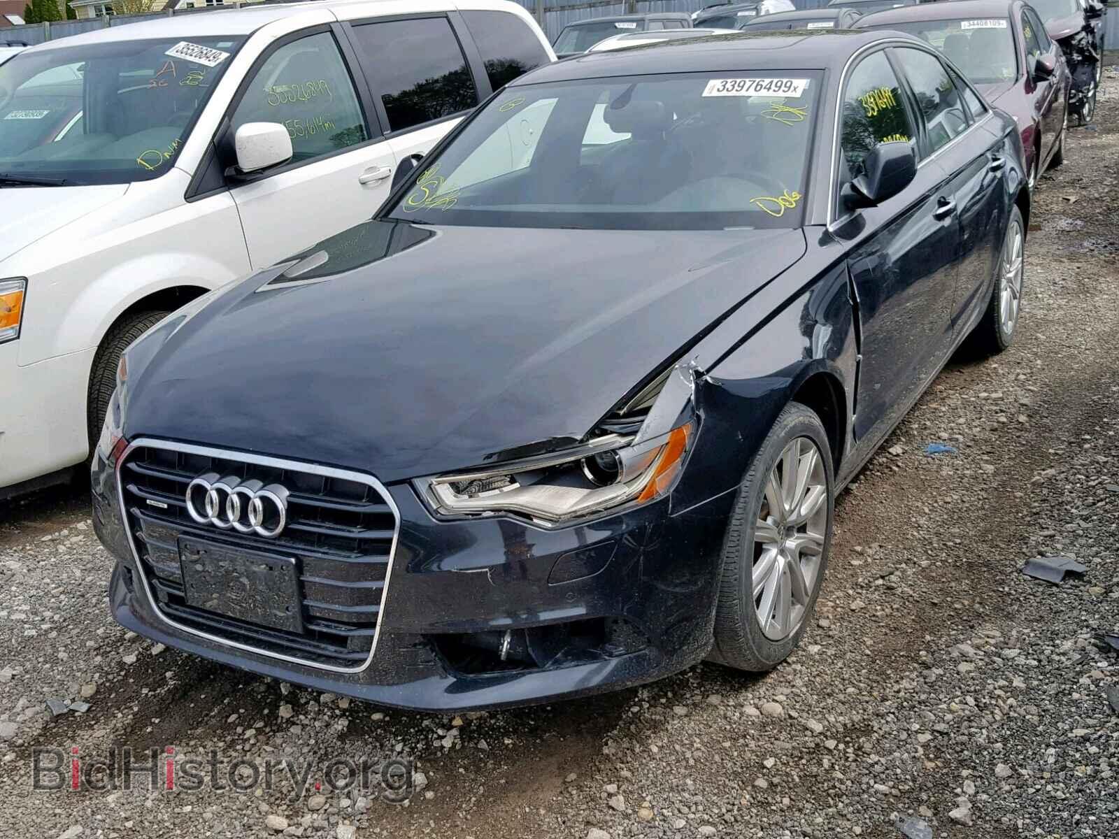 2013 AUDI A6 - VIN: WAUGFAFC7DN092122 - Фото 2