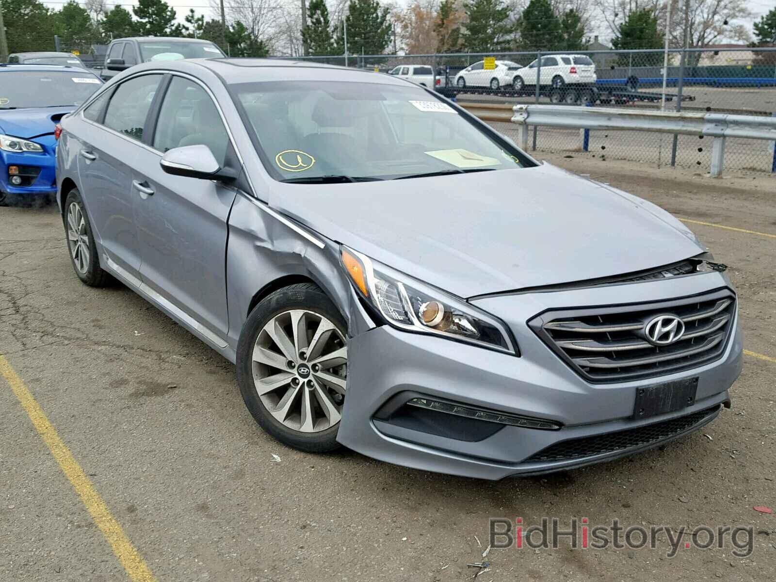 Photo 5NPE34AF6FH136247 - HYUNDAI SONATA 2015