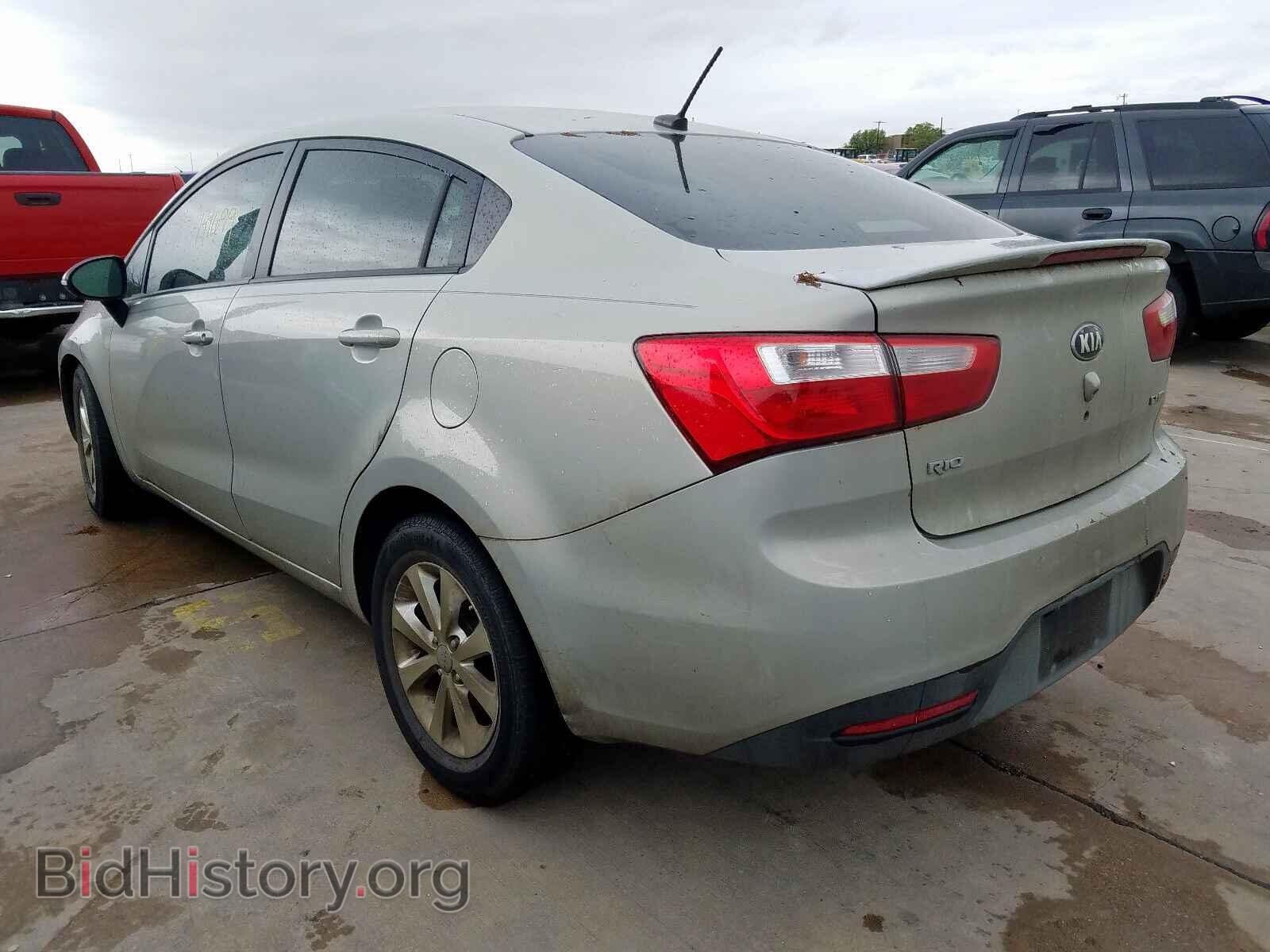 2013 KIA RIO - VIN: KNADN4A33D6193702 - Фото 3