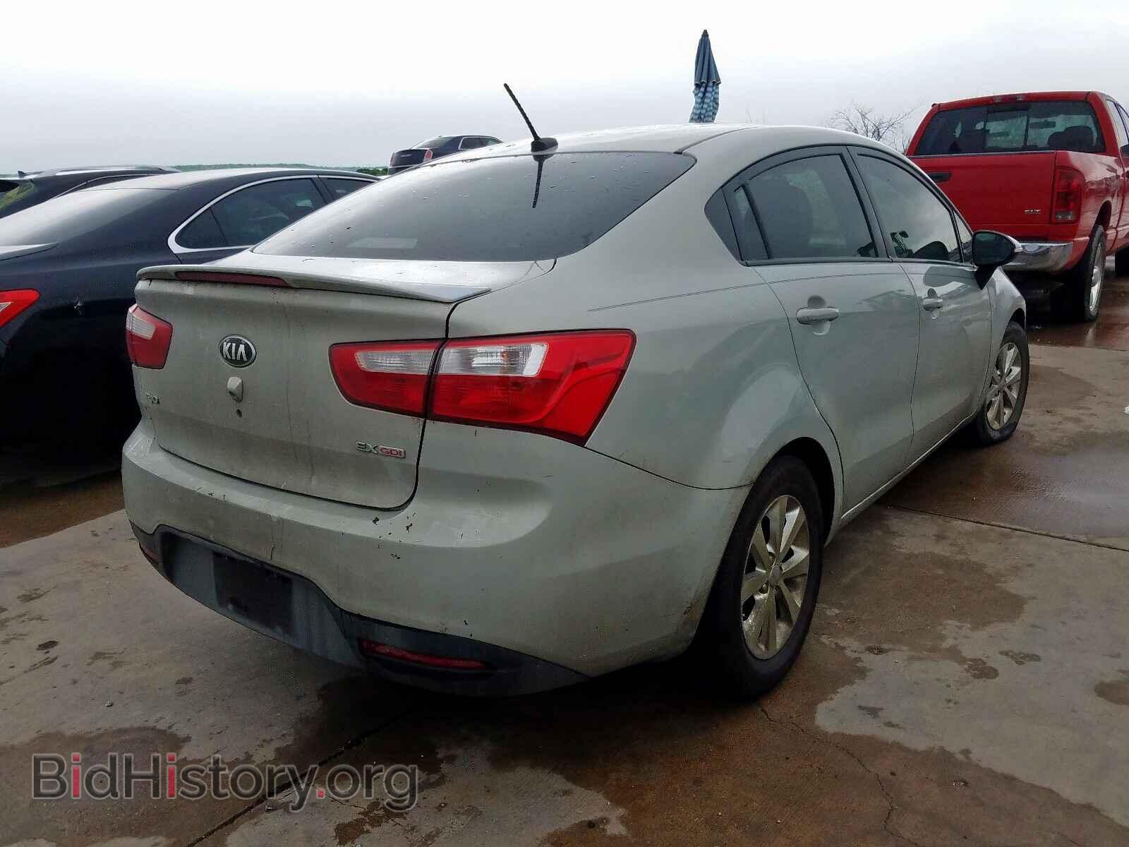 2013 KIA RIO - VIN: KNADN4A33D6193702 - Фото 4