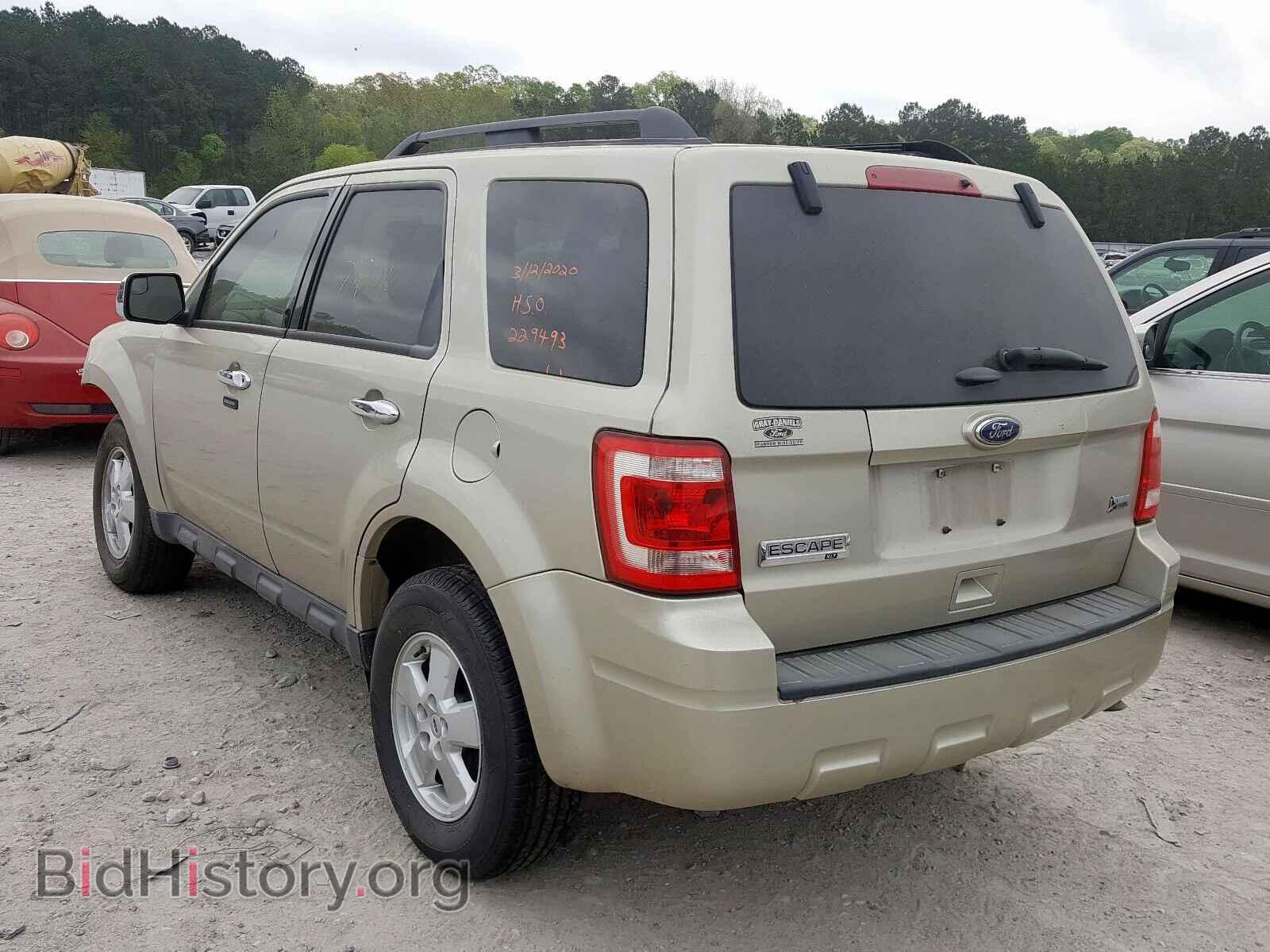 2012 FORD ESCAPE - VIN: 1FMCU0DG2CKB79722 - Фото 3