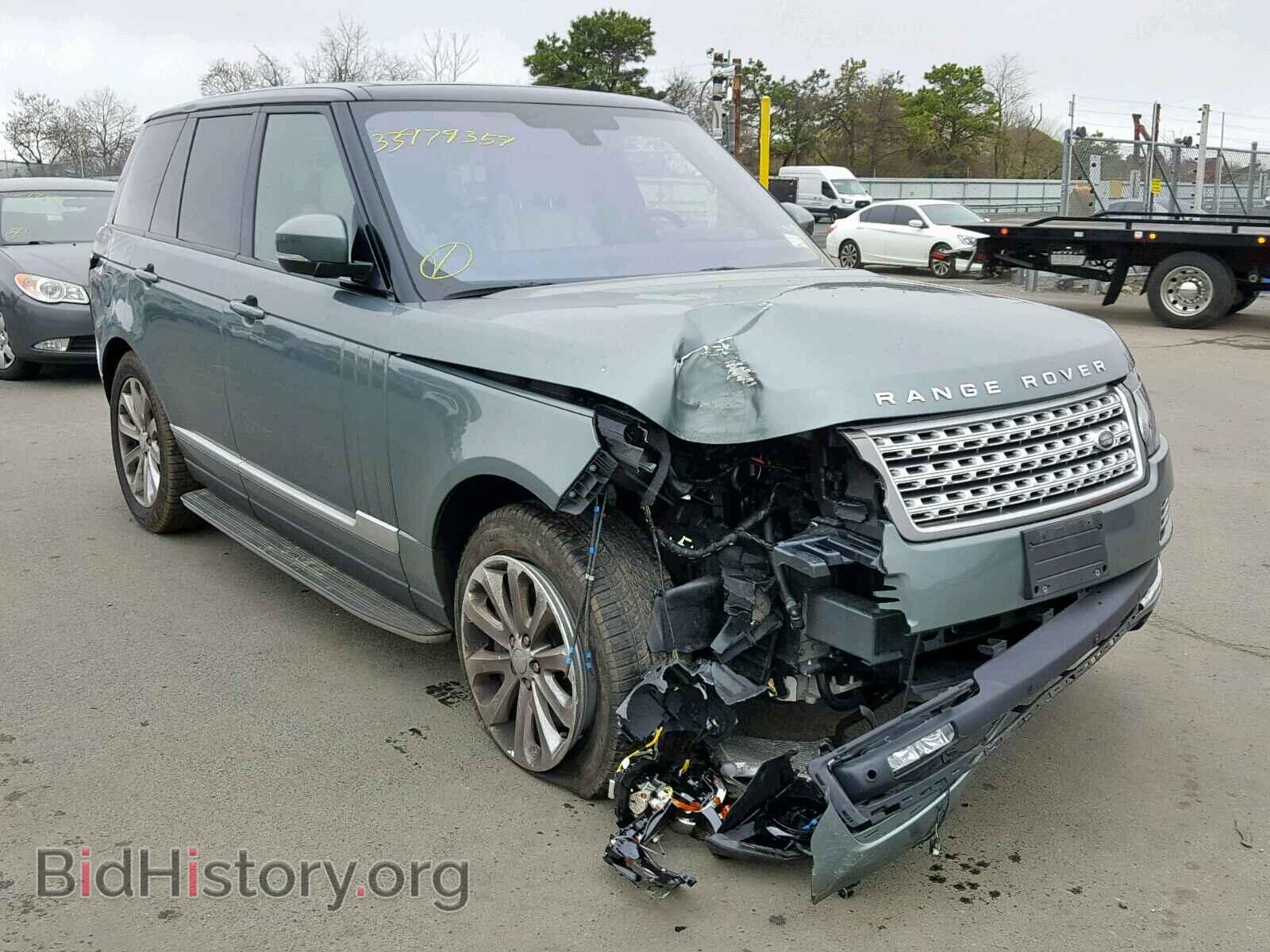 Photo SALGS2PF4GA311796 - LAND ROVER RANGE ROVE 2016