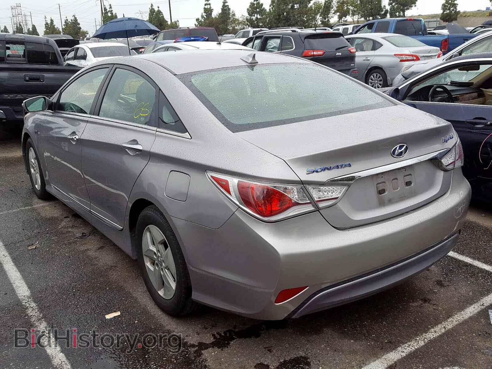 2012 HYUNDAI SONATA - VIN: KMHEC4A41CA034206 - Photo 3
