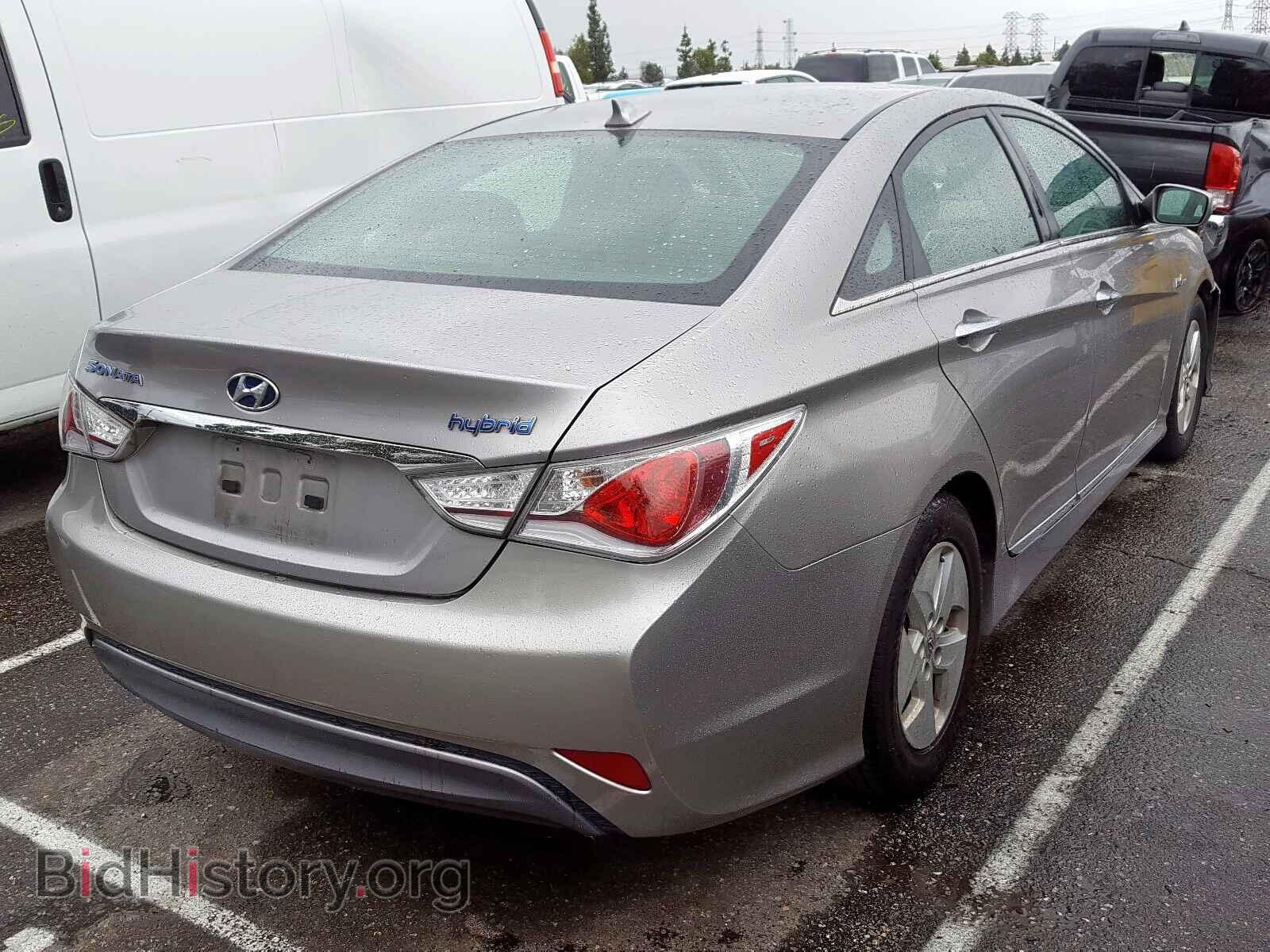 2012 HYUNDAI SONATA - VIN: KMHEC4A41CA034206 - Photo 4