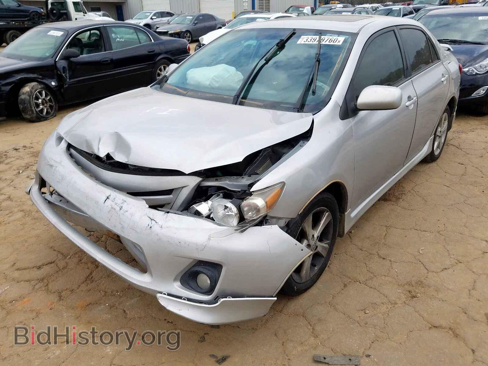 2012 TOYOTA COROLLA - VIN: 2T1BU4EEXCC833887 - Photo 2