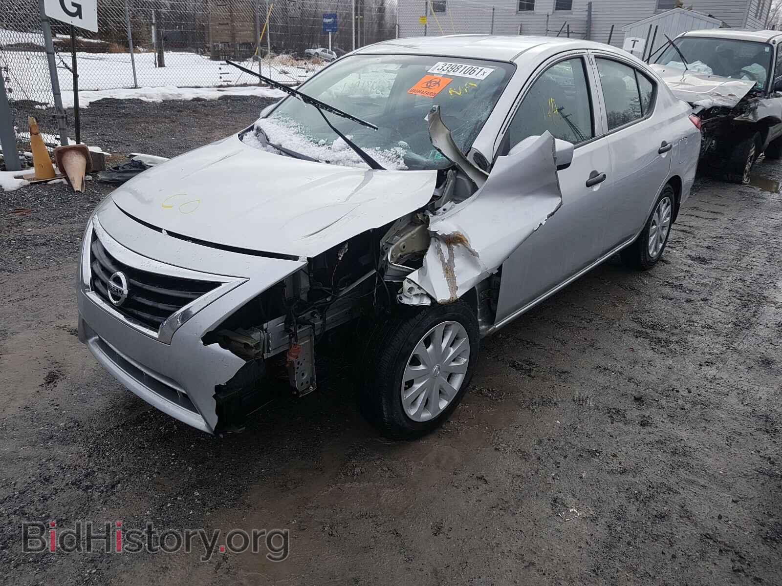 2016 NISSAN VERSA - VIN: 3N1CN7AP3GL872014 - Фото 2