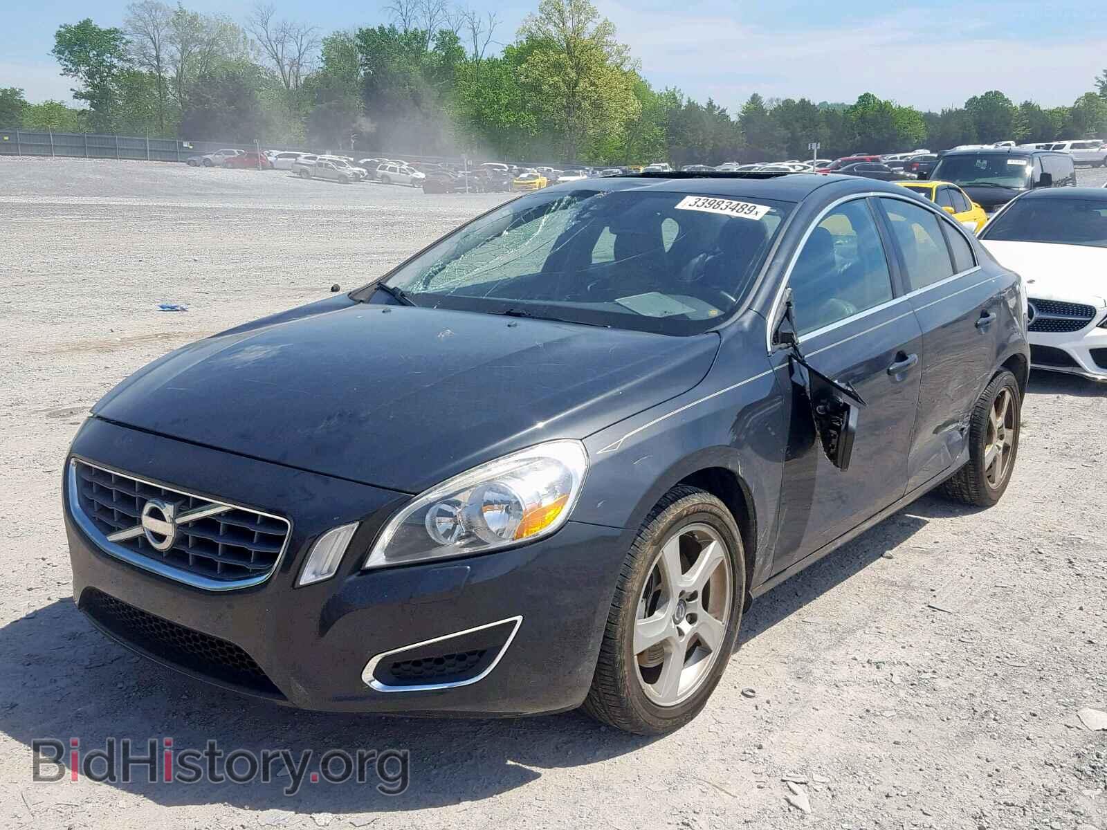 2013 VOLVO S60 - VIN: YV1612FS8D2198469 - Фото 2