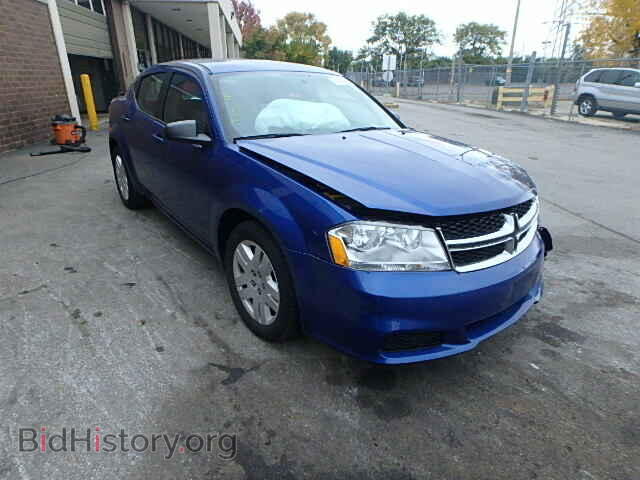 Фотография 1C3CDZAG3DN749955 - DODGE AVENGER 2013