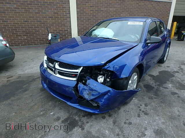 2013 DODGE AVENGER - VIN: 1C3CDZAG3DN749955 - Фото 2