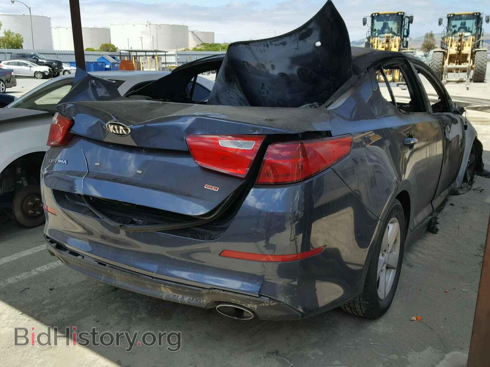 2015 KIA OPTIMA - VIN: 5XXGM4A75FG483627 - Фото 4