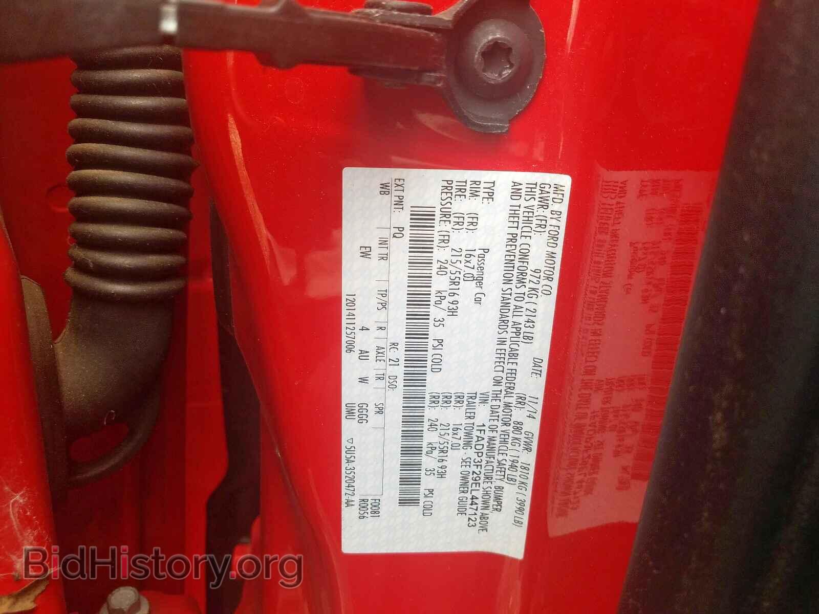 2014 FORD FOCUS - VIN: 1FADP3F29EL447123 - Photo 10