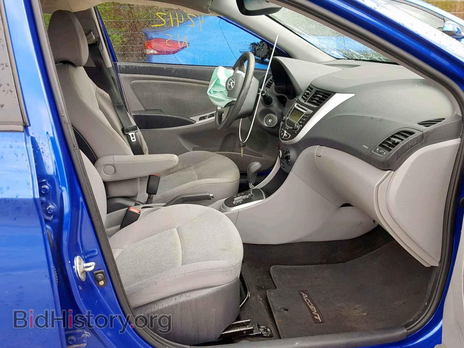 2012 HYUNDAI ACCENT - VIN: KMHCT4AE1CU262267 - Фото 5