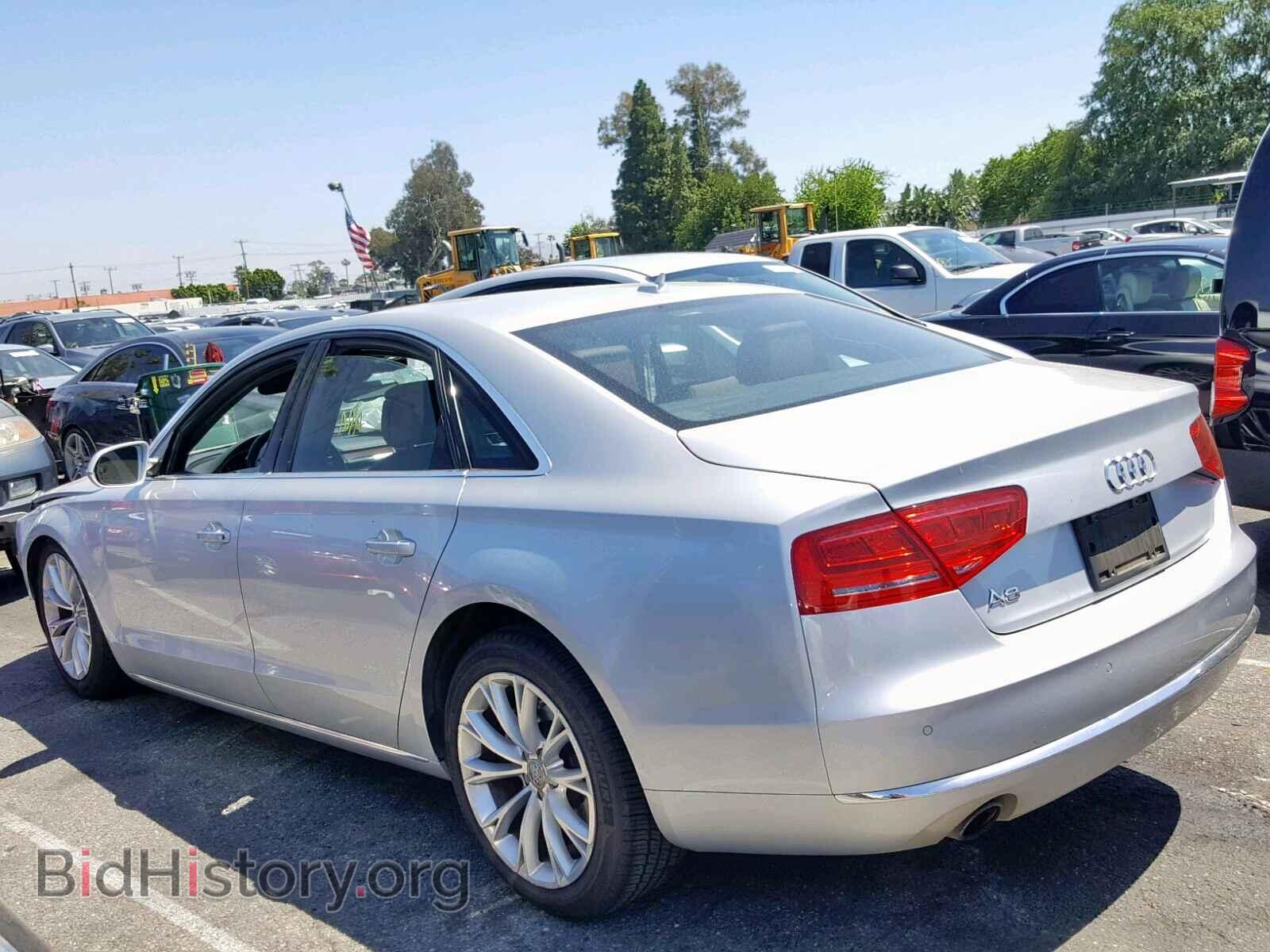 2014 AUDI A8 - VIN: WAUAGAFD2EN007460 - Фото 3