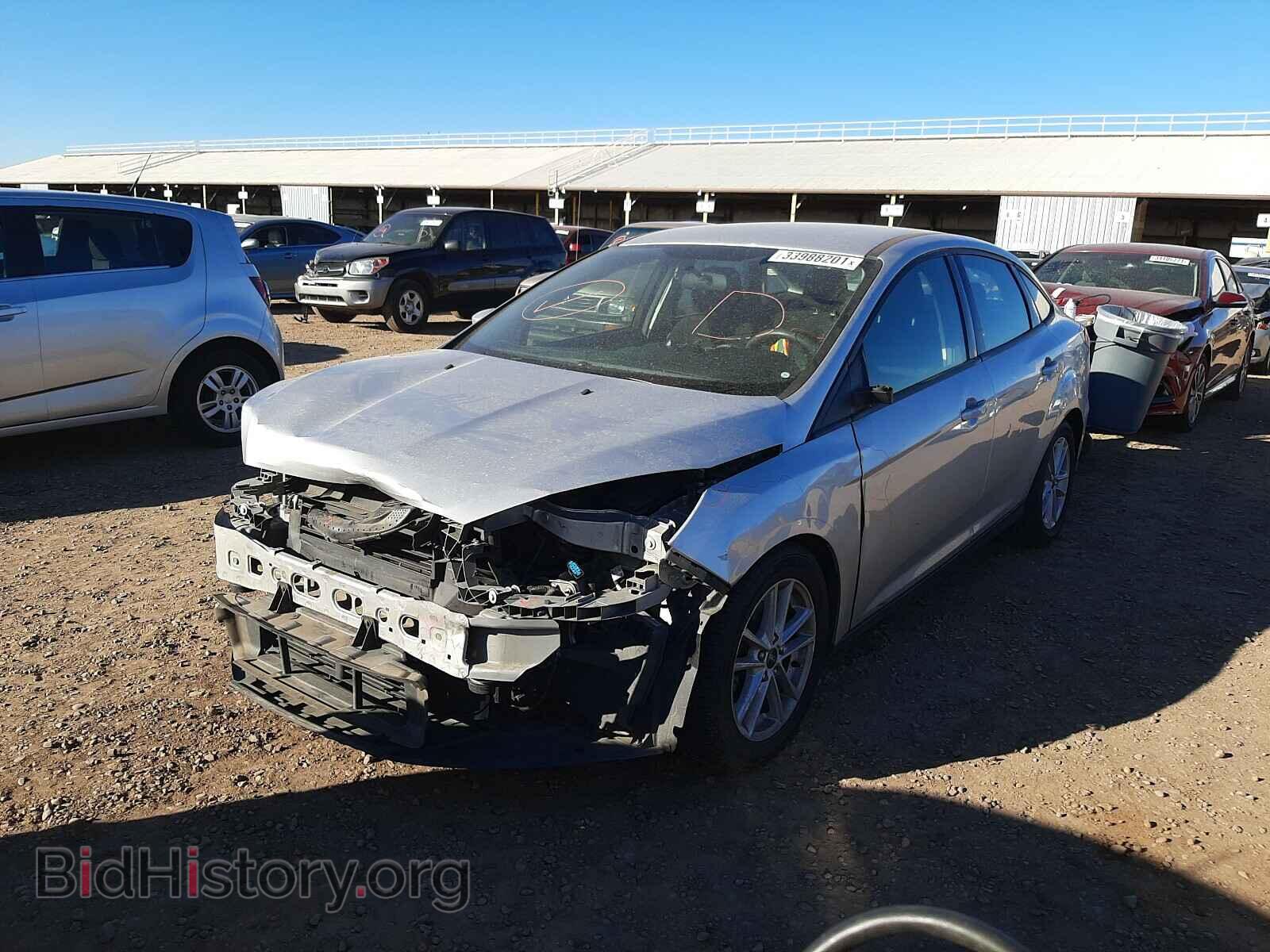 2017 FORD FOCUS - VIN: 1FADP3F24HL271988 - Фото 2