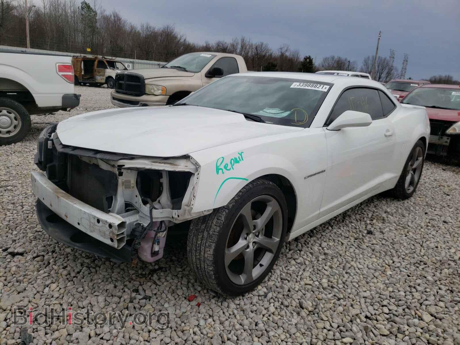 2014 CHEVROLET CAMARO - VIN: 2G1FB1E34E9236122 - Фото 2