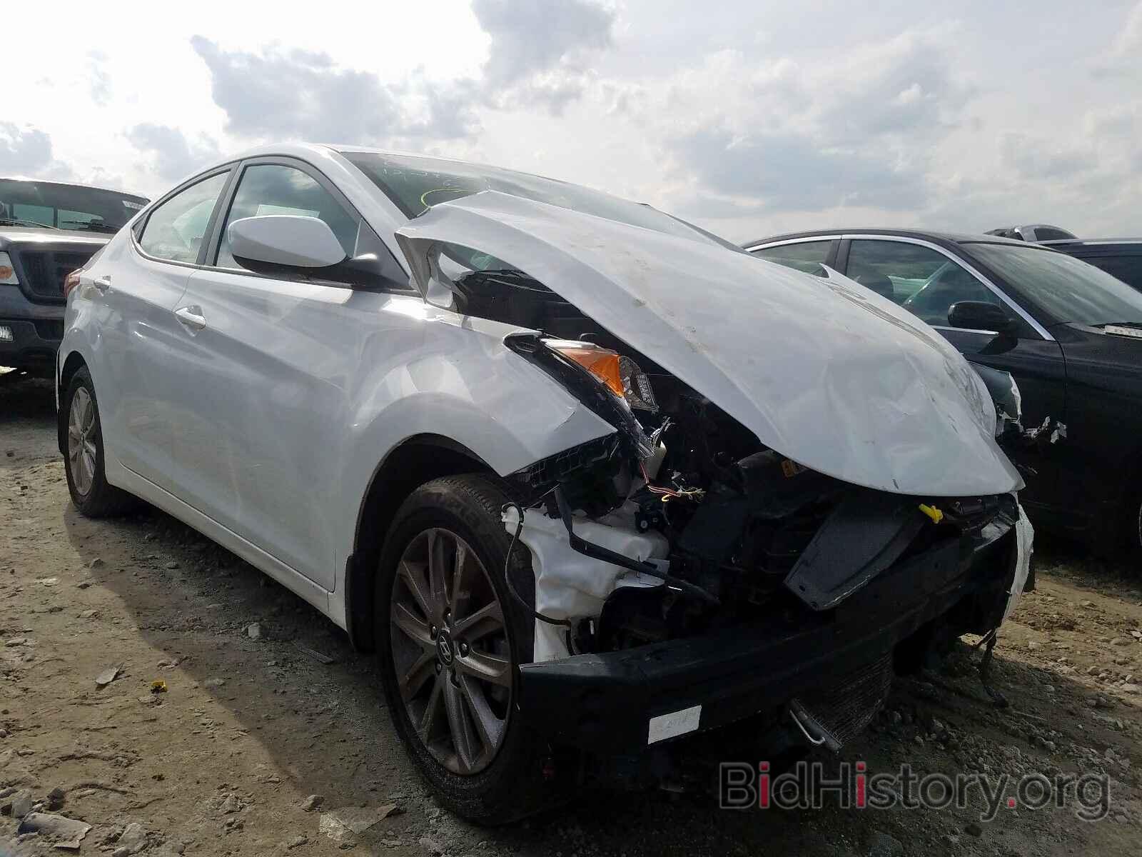 Photo 5NPDH4AE2GH760956 - HYUNDAI ELANTRA 2016