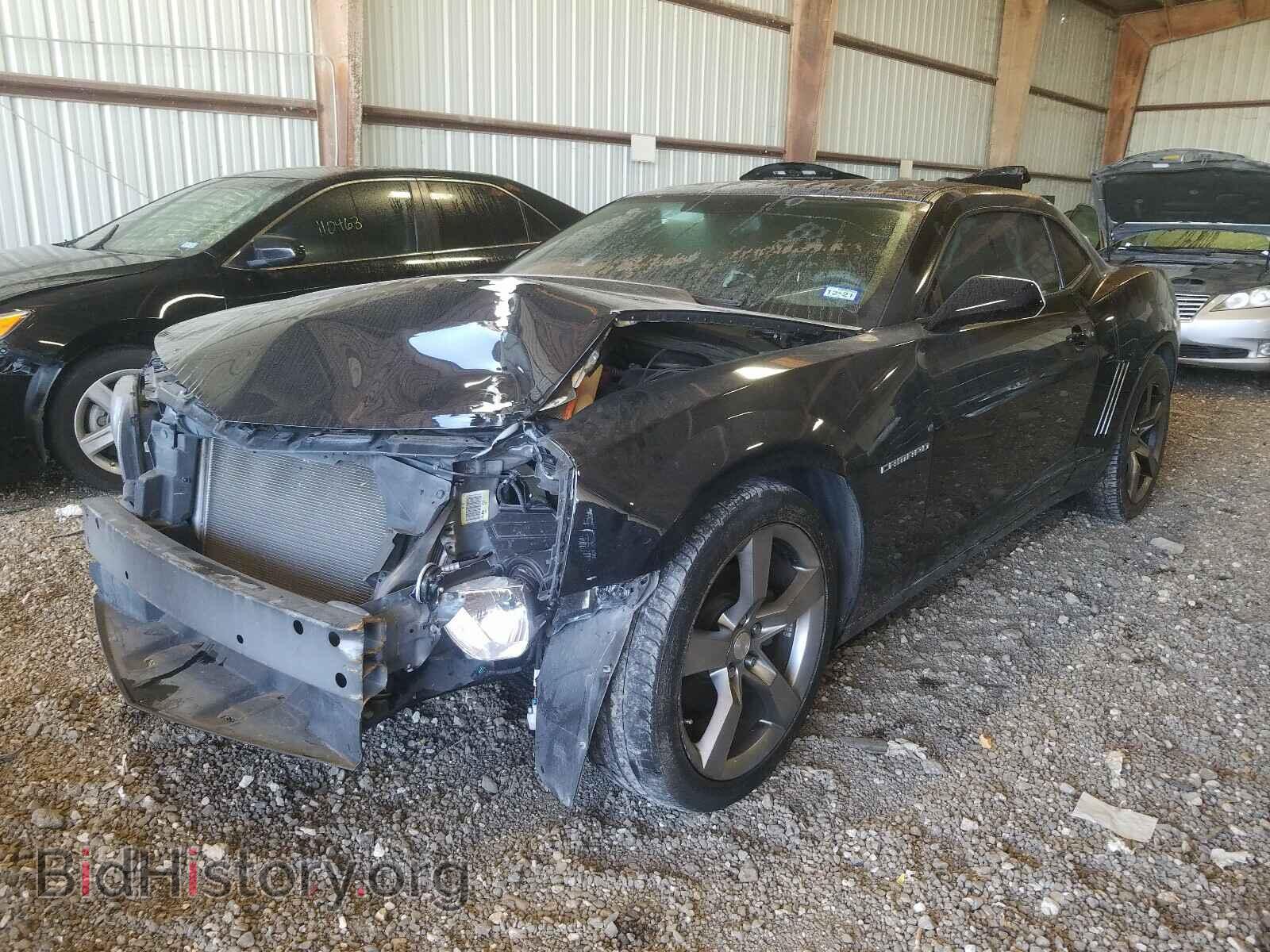 2012 CHEVROLET CAMARO - VIN: 2G1FA1E38C9176359 - Фото 2
