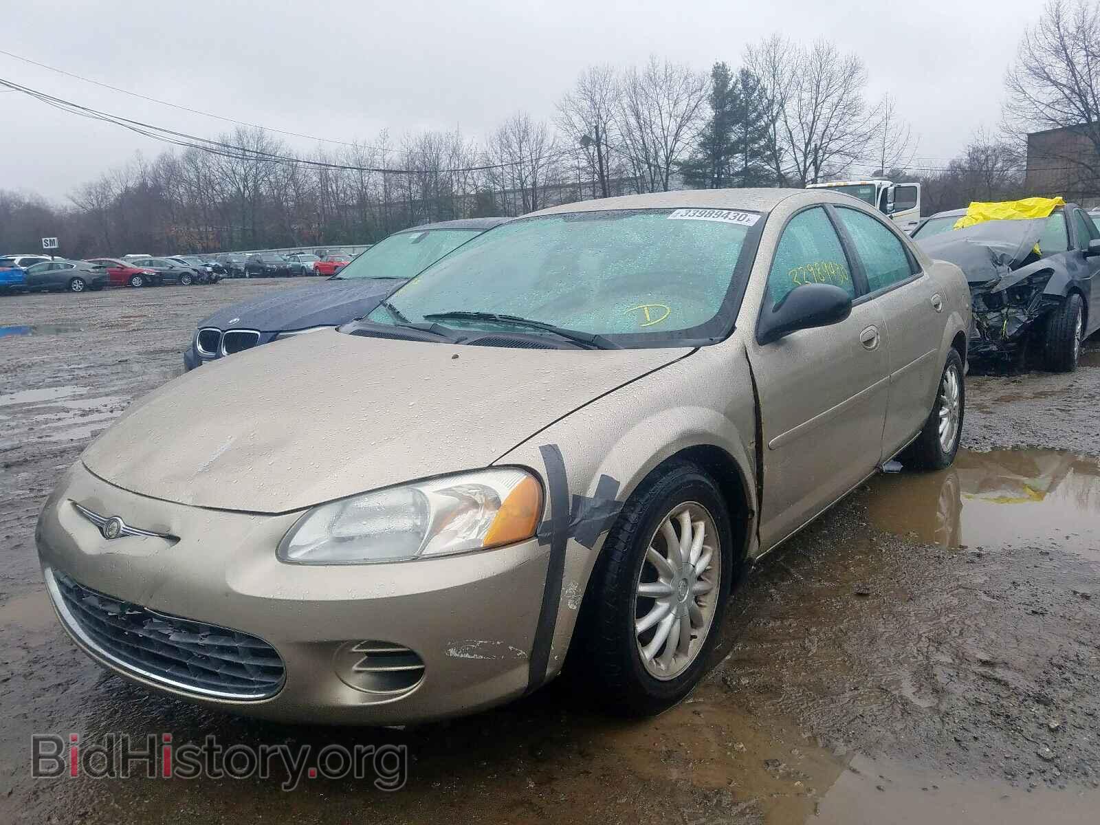 2002 CHRYSLER SEBRING - VIN: 1C3EL46X52N270098 - Фото 2