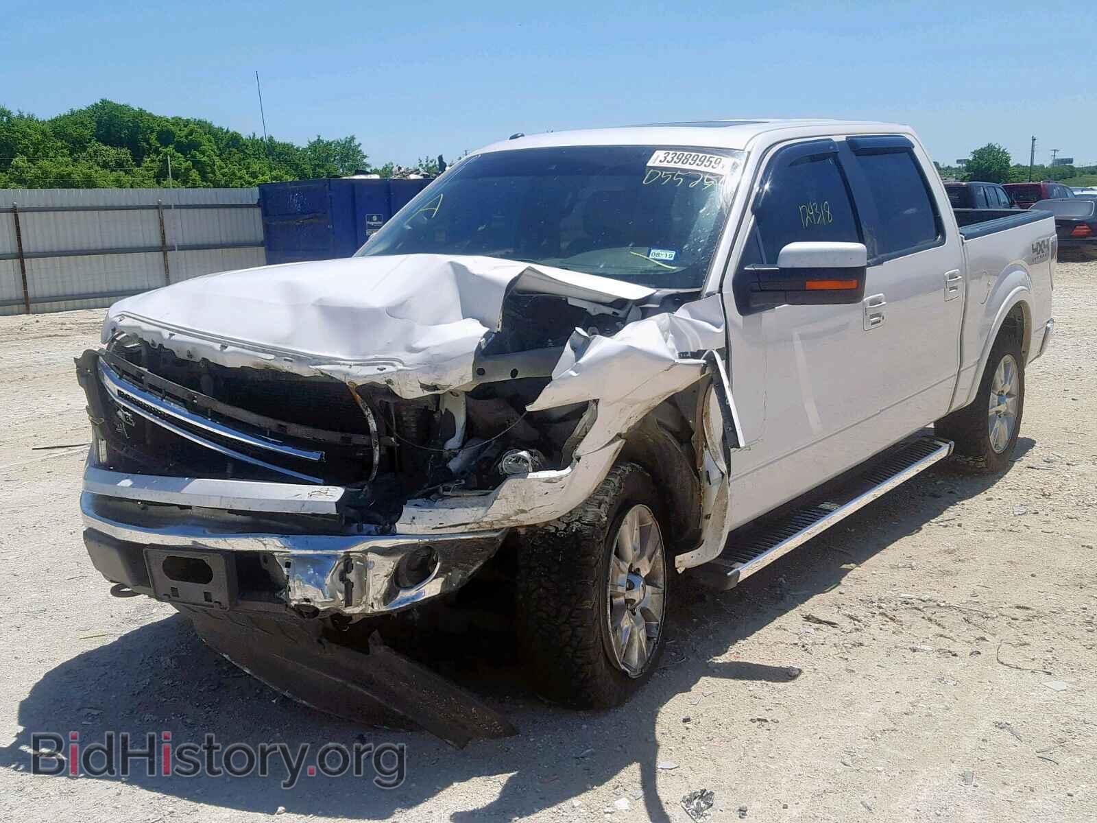 2013 FORD F150 SUPER - VIN: 1FTFW1EF8DFD55254 - Фото 2