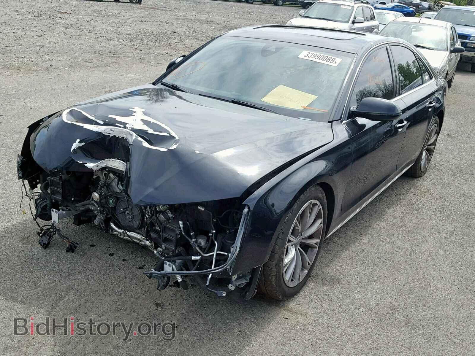 2011 AUDI A8 - VIN: WAUAVAFD2BN013731 - Фото 2