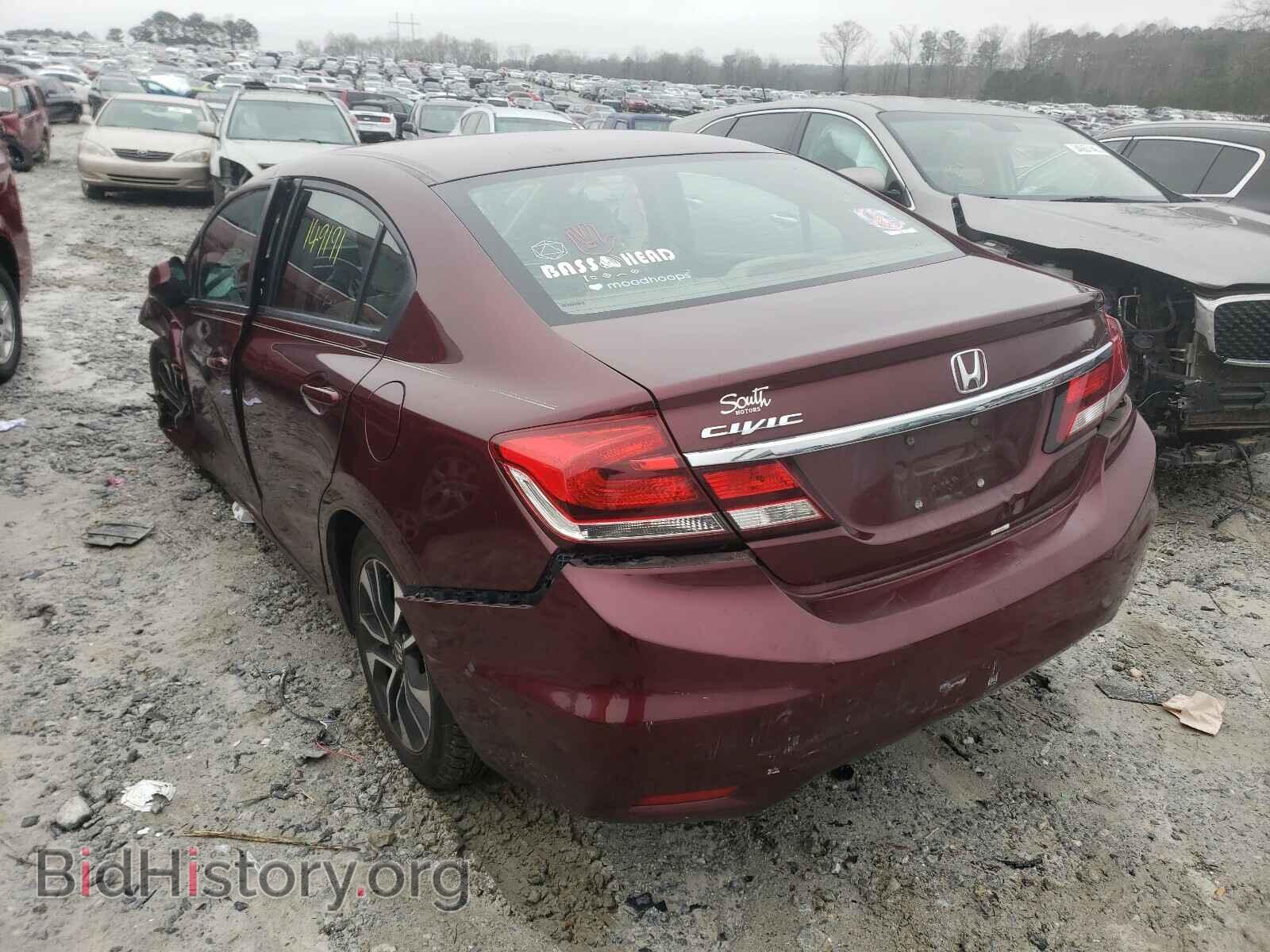 2013 HONDA CIVIC - VIN: 19XFB2F86DE012017 - Фото 3