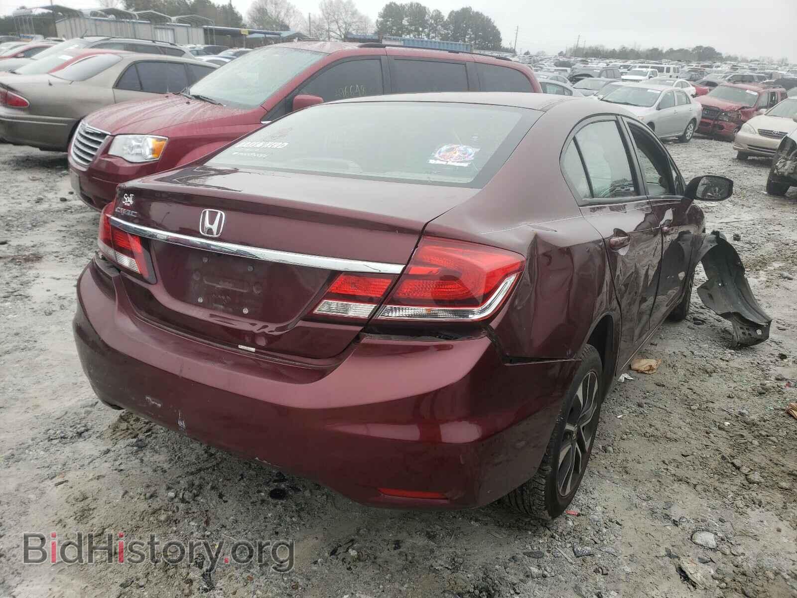 2013 HONDA CIVIC - VIN: 19XFB2F86DE012017 - Фото 4