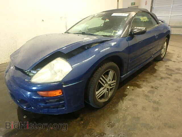 2003 MITSUBISHI ECLIPSE - VIN: 4A3AE55H03E021176 - Фото 2