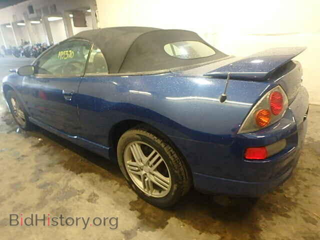 2003 MITSUBISHI ECLIPSE - VIN: 4A3AE55H03E021176 - Фото 3