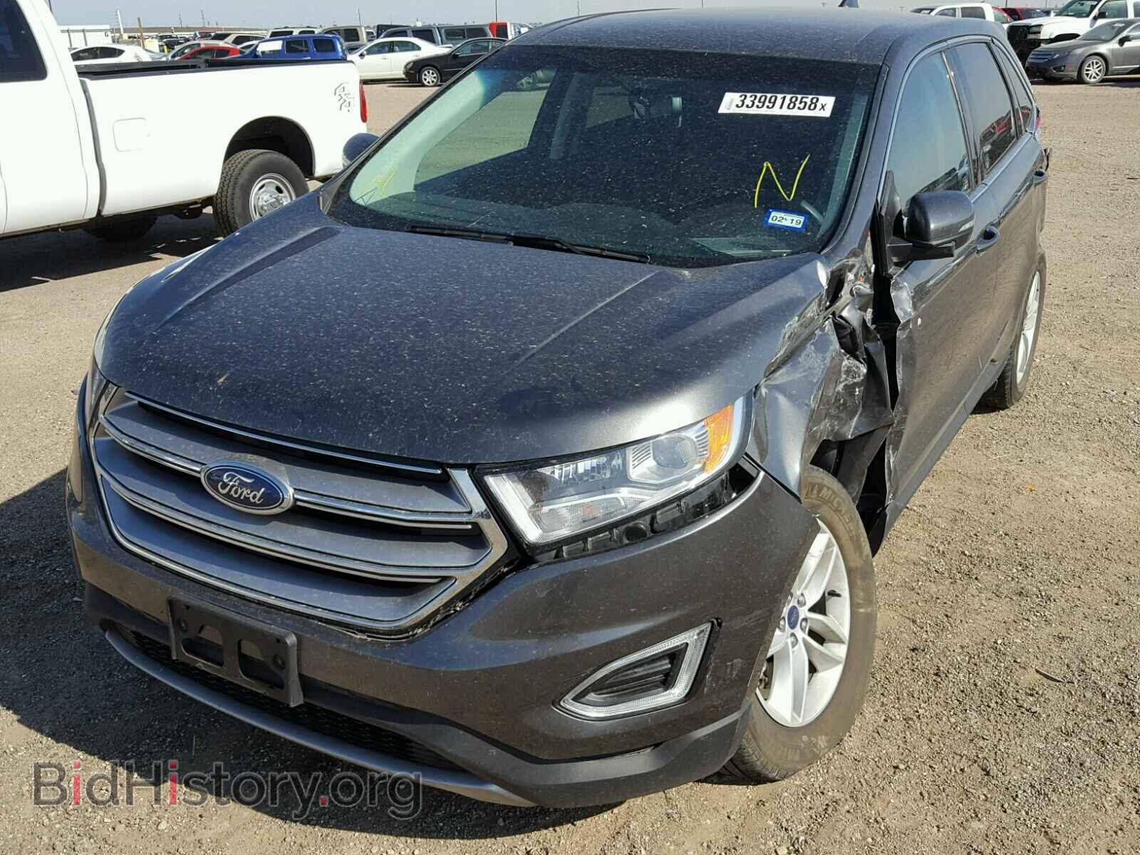 2015 FORD EDGE - VIN: 2FMTK4J90FBB52763 - Фото 2