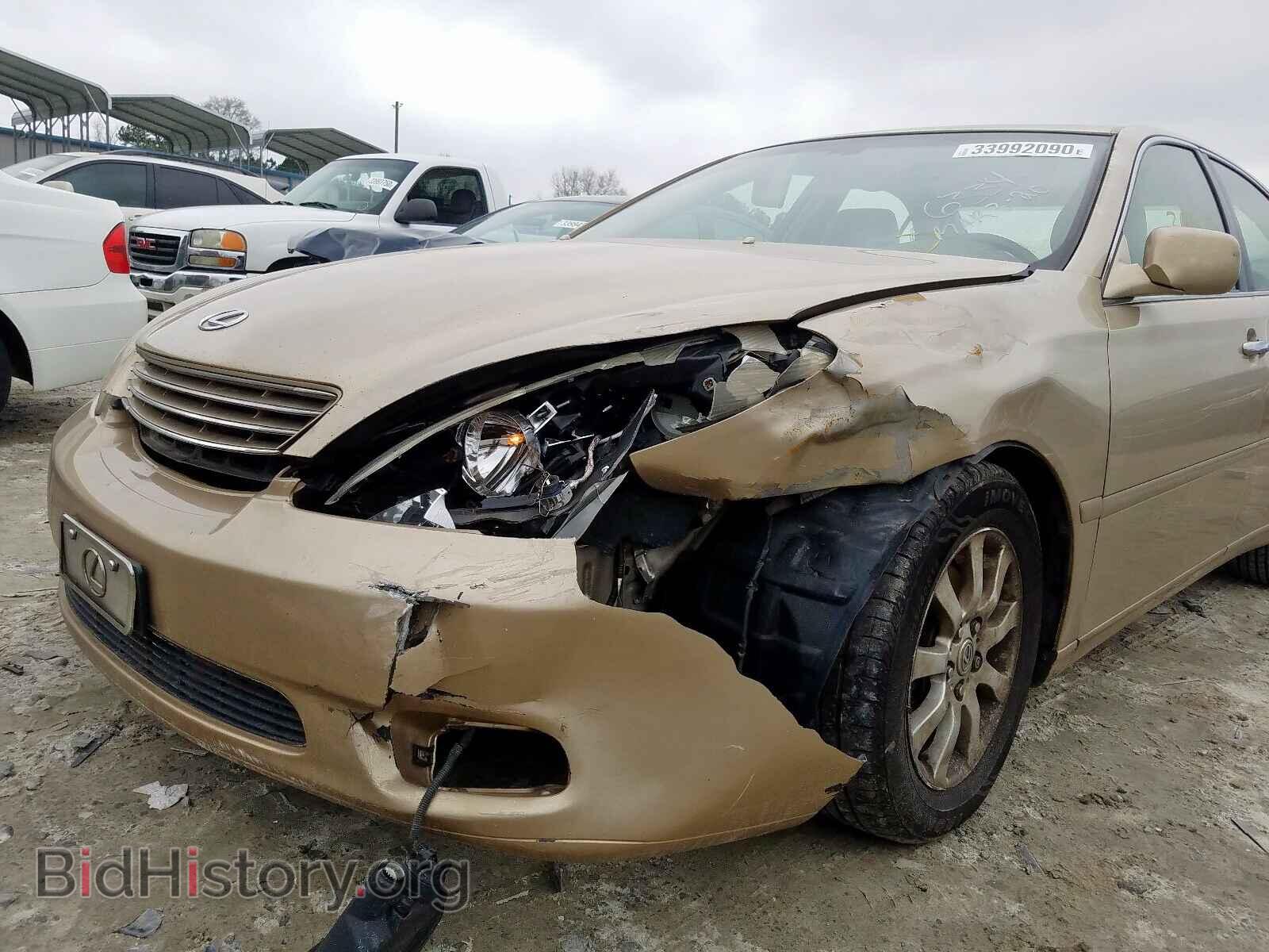 2003 LEXUS ES300 - VIN: JTHBF30G036016334 - Фото 9