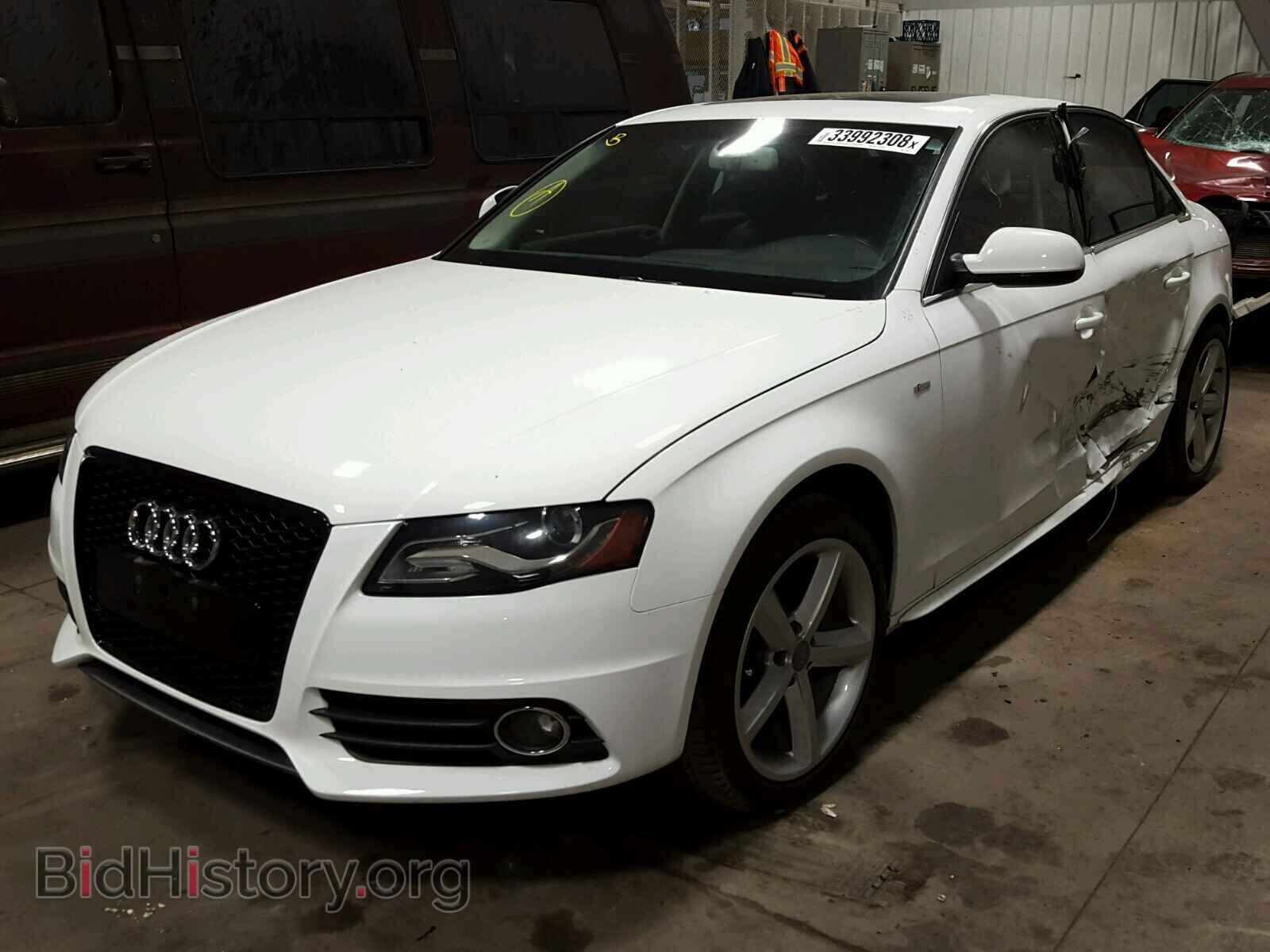 2012 AUDI A4 - VIN: WAUFFAFL7CA113309 - Photo 2