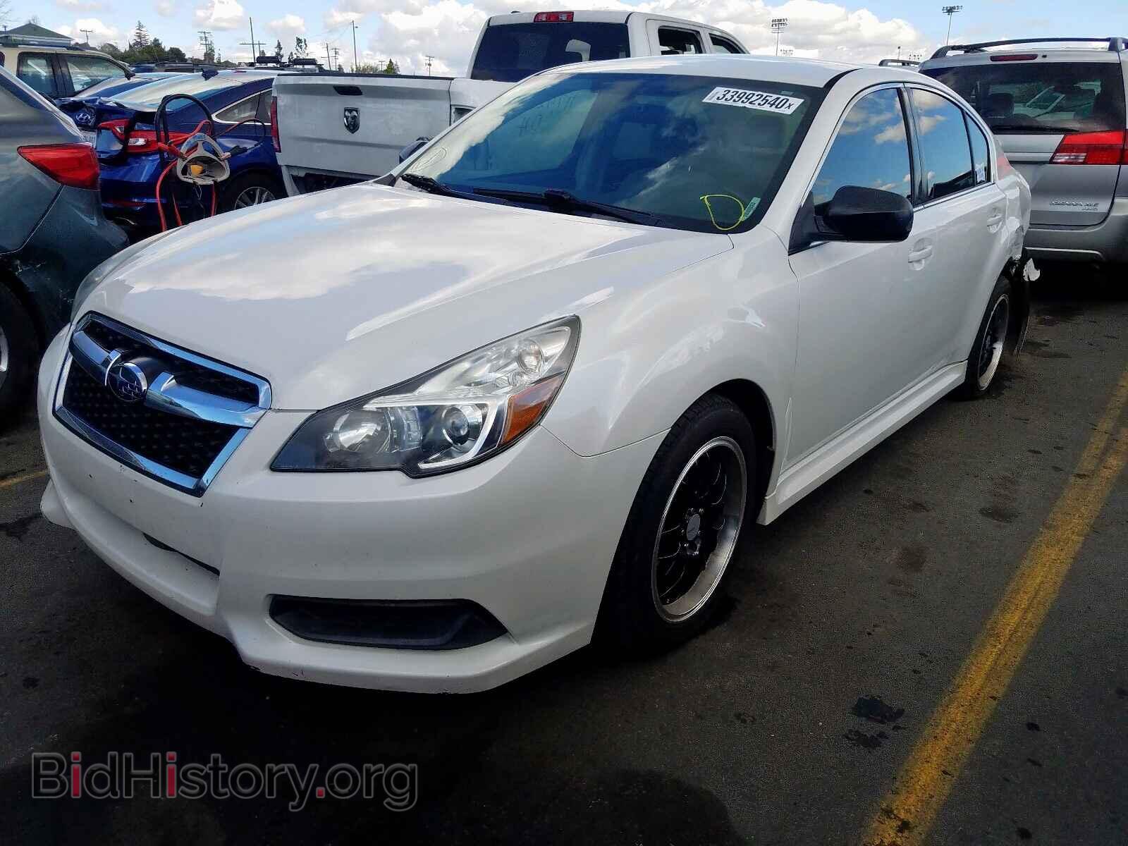 2013 SUBARU LEGACY - VIN: 4S3BMBA60D3046783 - Фото 2
