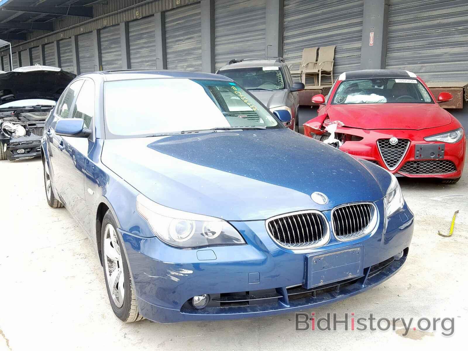 Photo WBANE73556CM39187 - BMW 5 SERIES 2006