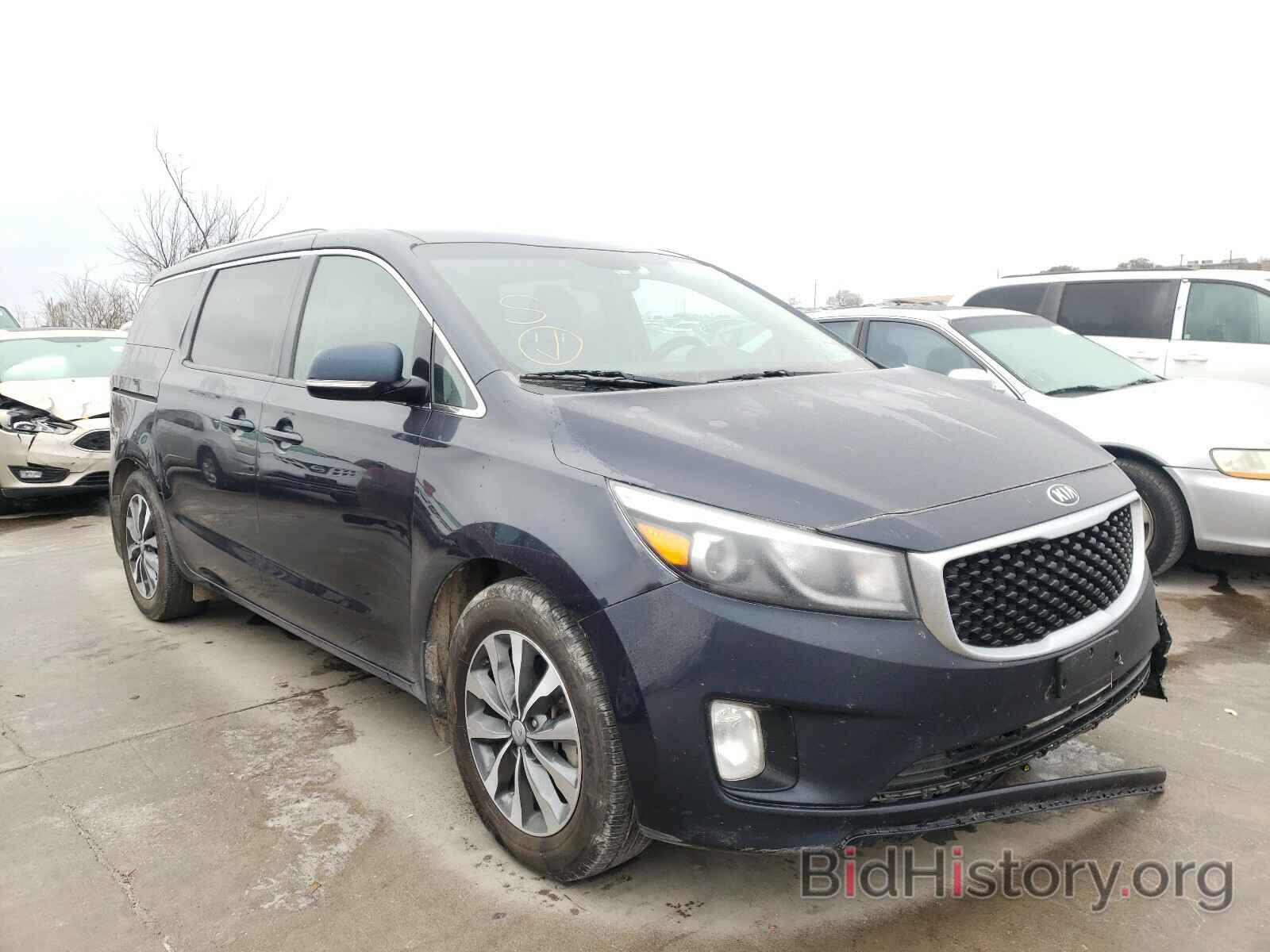 Фотография KNDMC5C1XG6157620 - KIA SEDONA 2016