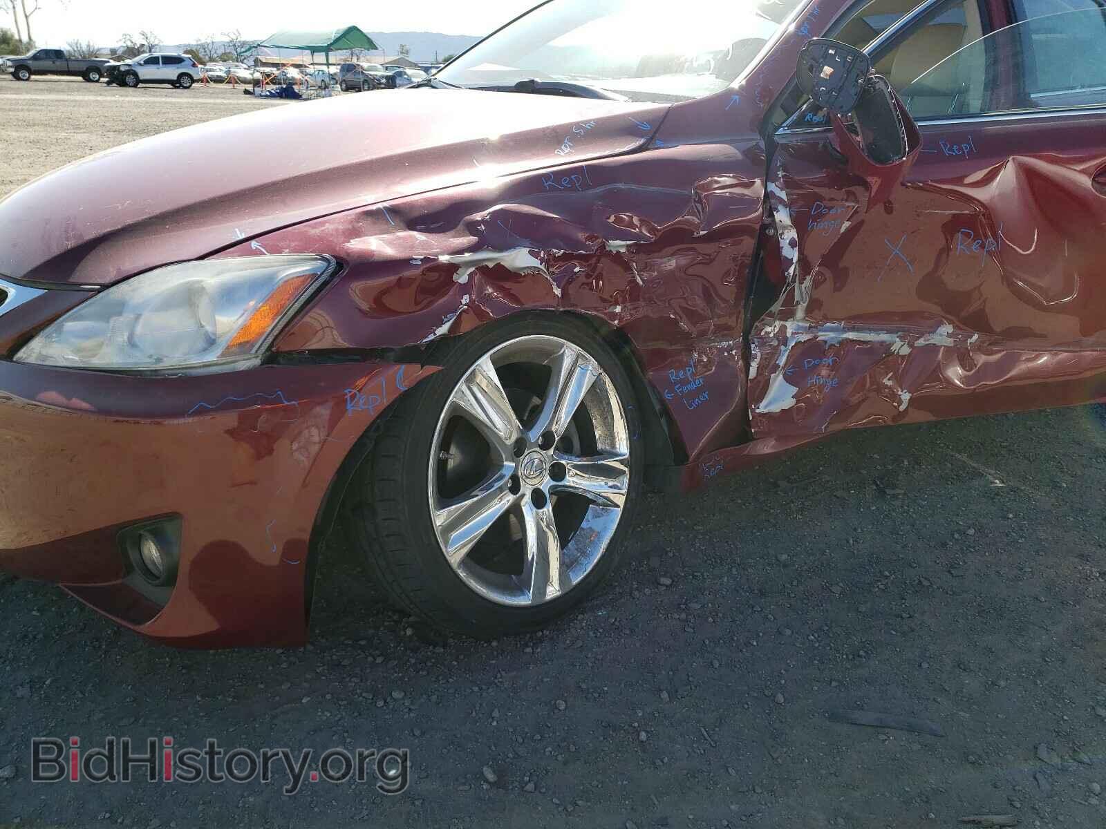 2012 LEXUS IS - VIN: JTHBF5C23C5176399 - Фото 9