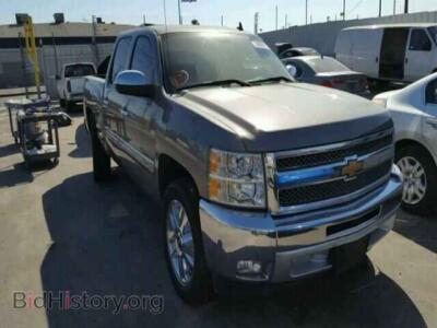2013 Chevrolet SILVERADO, серый — VIN 3GCPCSE0XDG144263, Copart