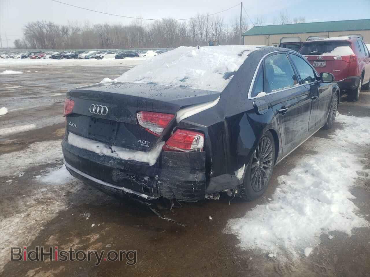 2013 AUDI A8 - VIN: WAUR2AFD9DN017046 - Фото 4