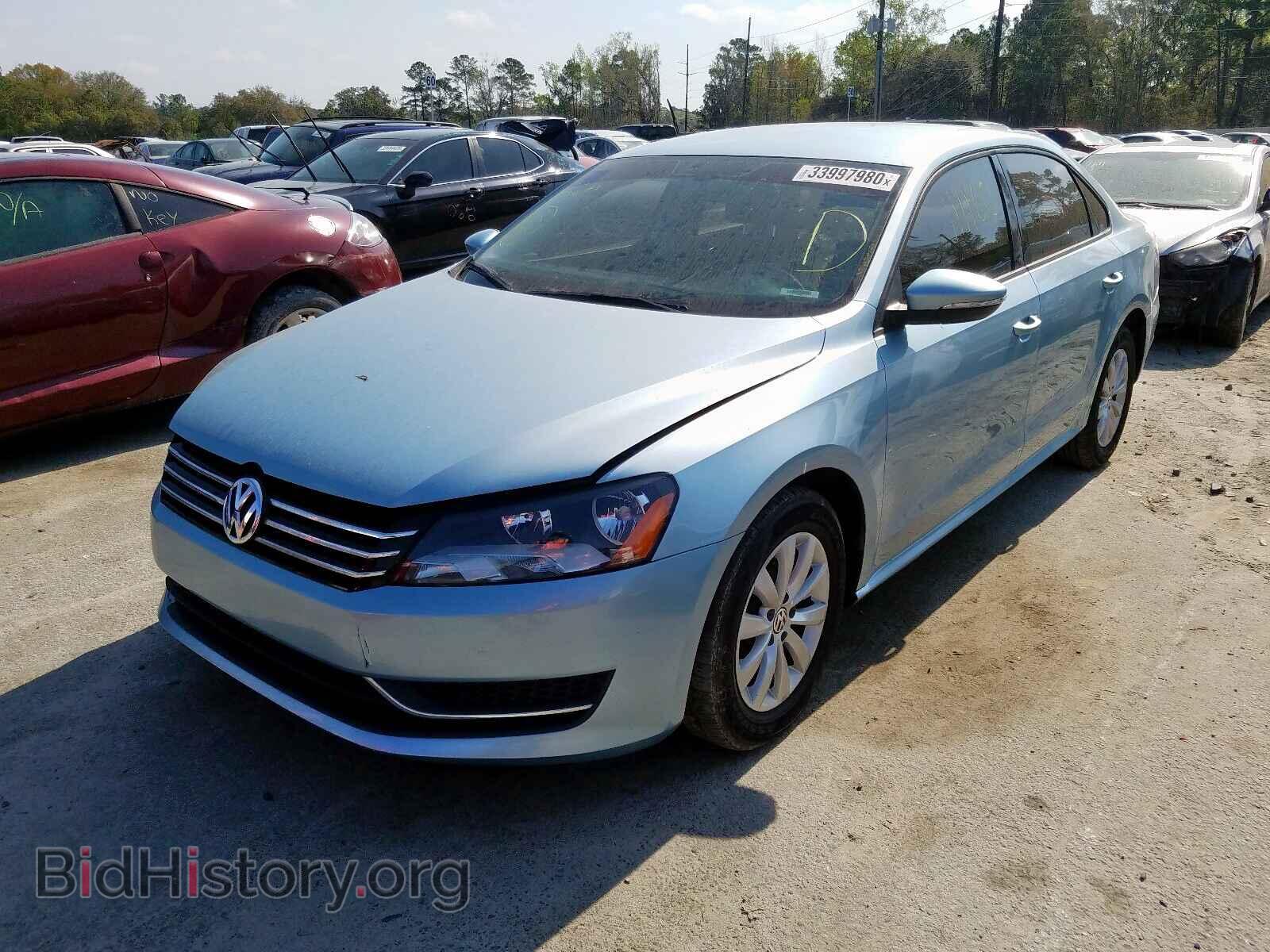 2012 VOLKSWAGEN PASSAT - VIN: 1VWAP7A32CC045703 - Фото 2