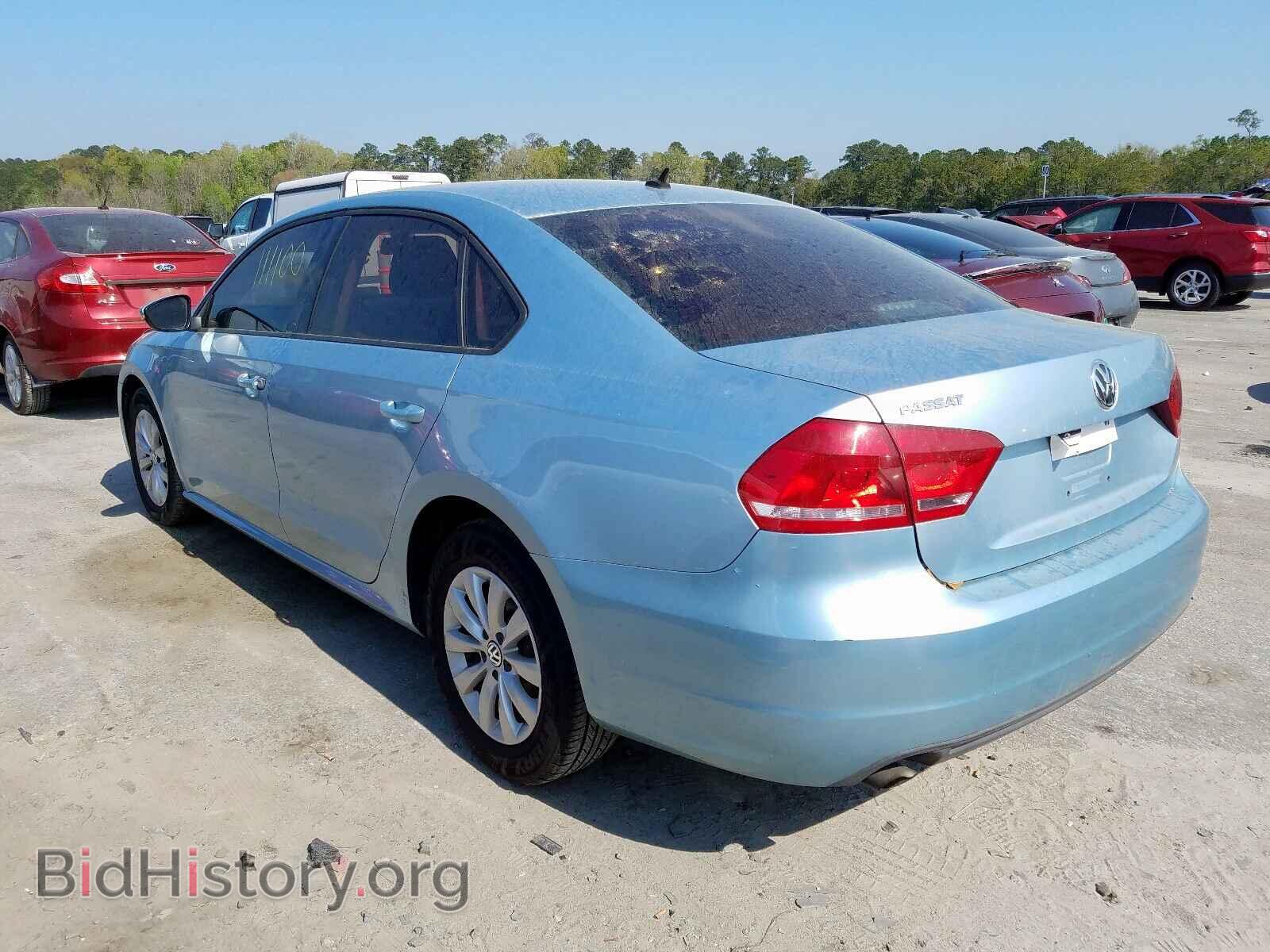 2012 VOLKSWAGEN PASSAT - VIN: 1VWAP7A32CC045703 - Фото 3